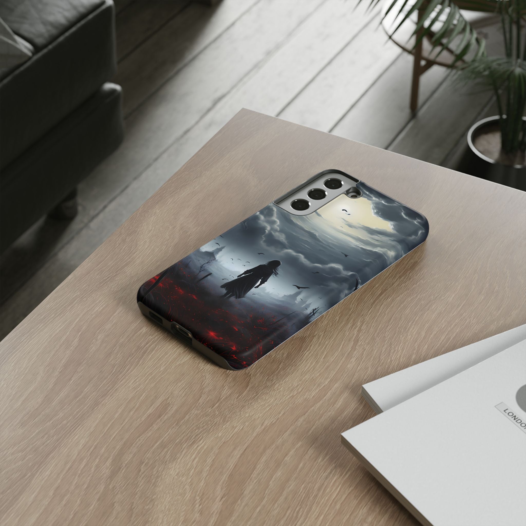 Brooding Sky Silhouette Samsung Case