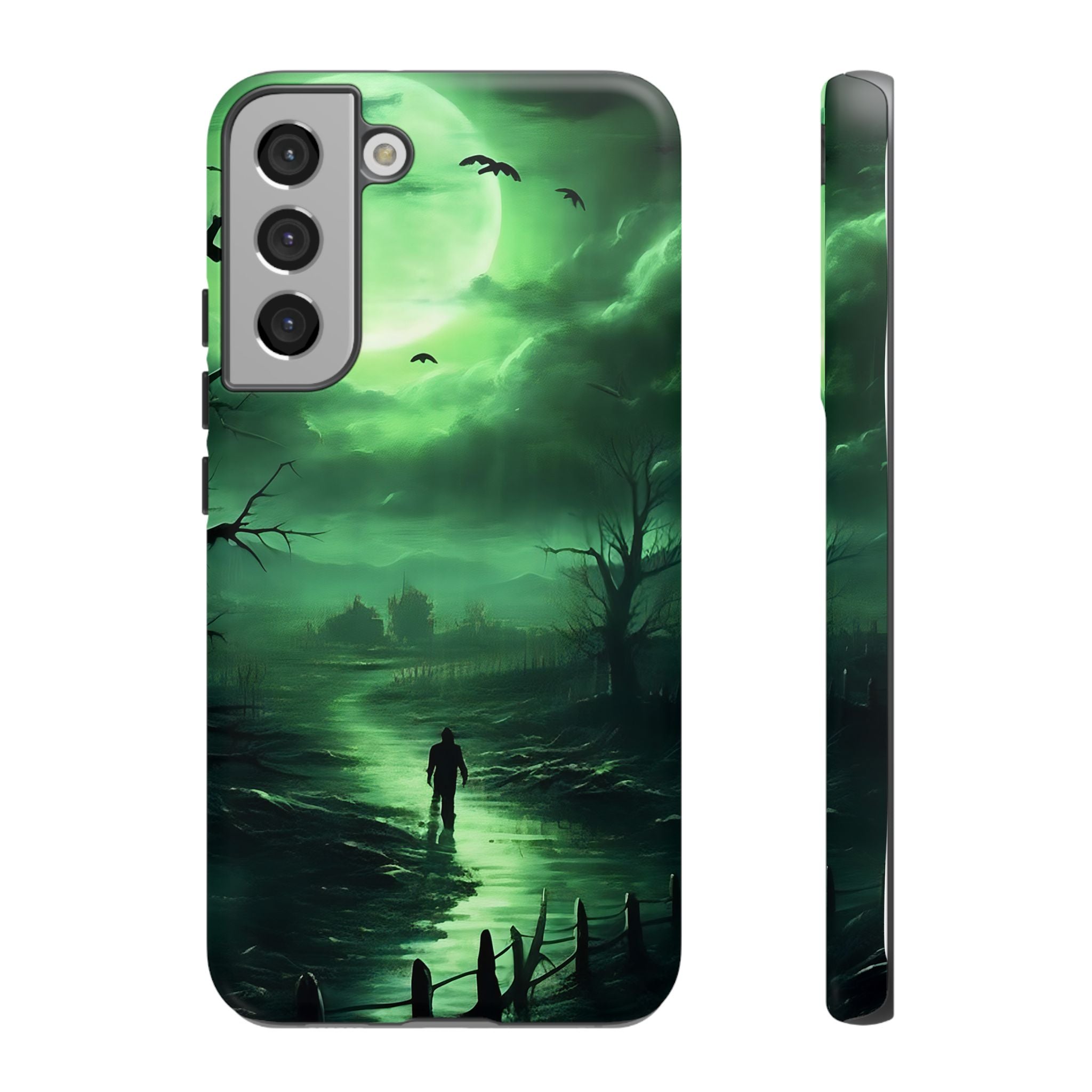 Eerie Swamp Moon Samsung Case