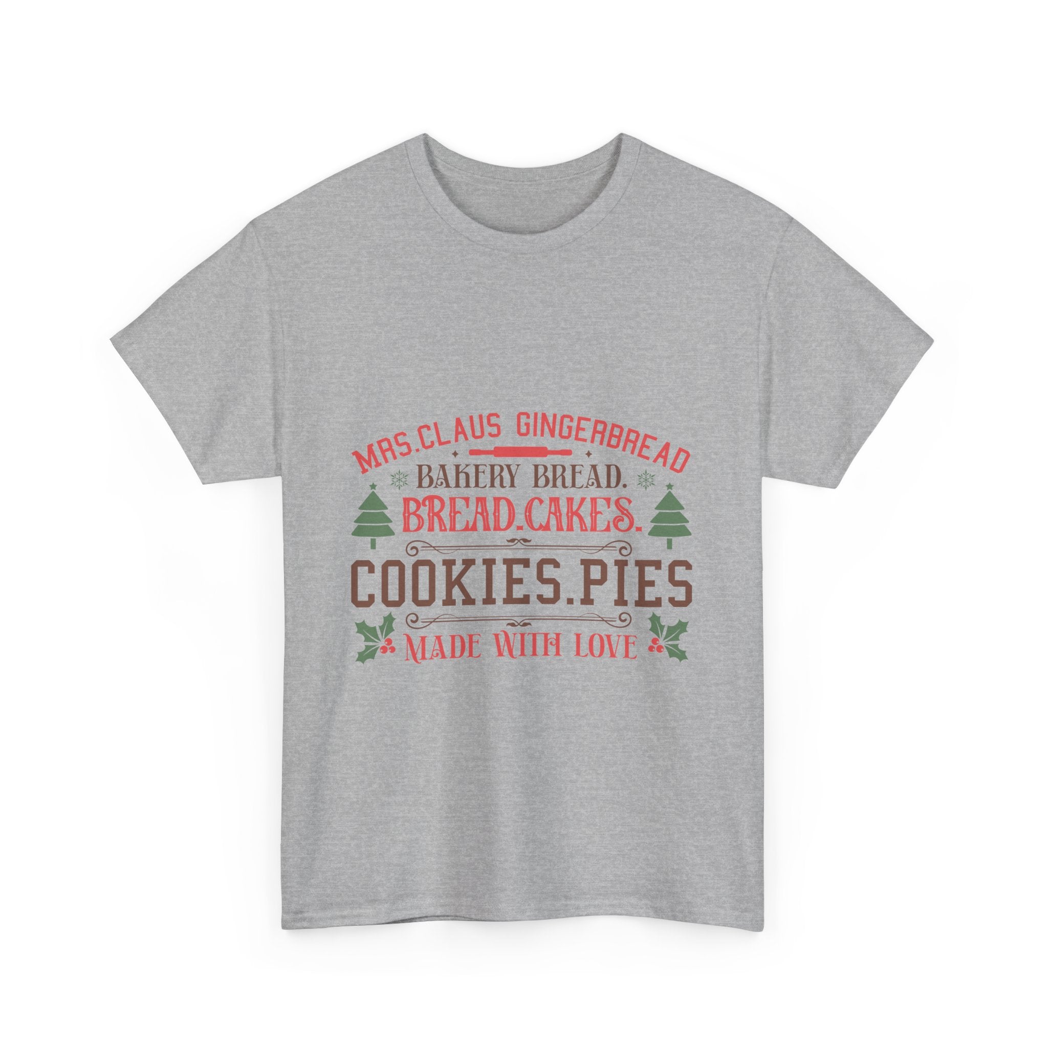 Mrs. Claus Gingerbread Bakery T-Shirt