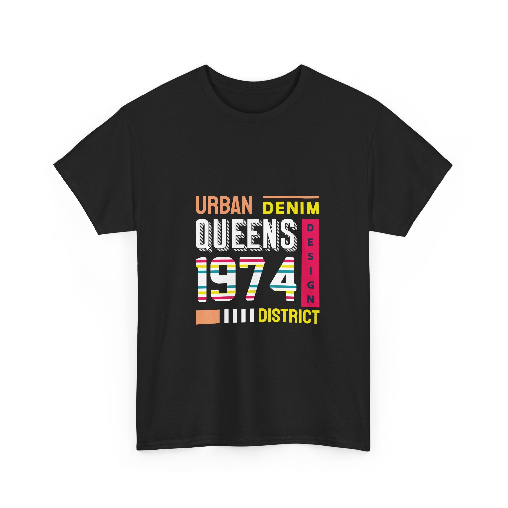 Queens 1974 Urban Denim District Tee