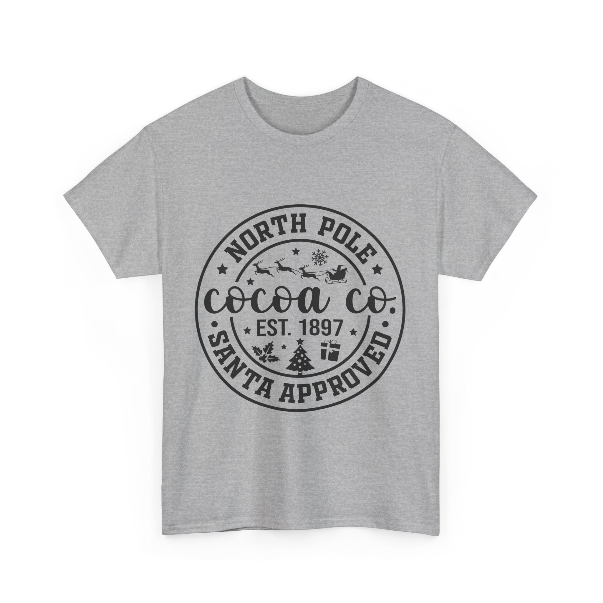 North Pole Cocoa Co. Christmas T-Shirt