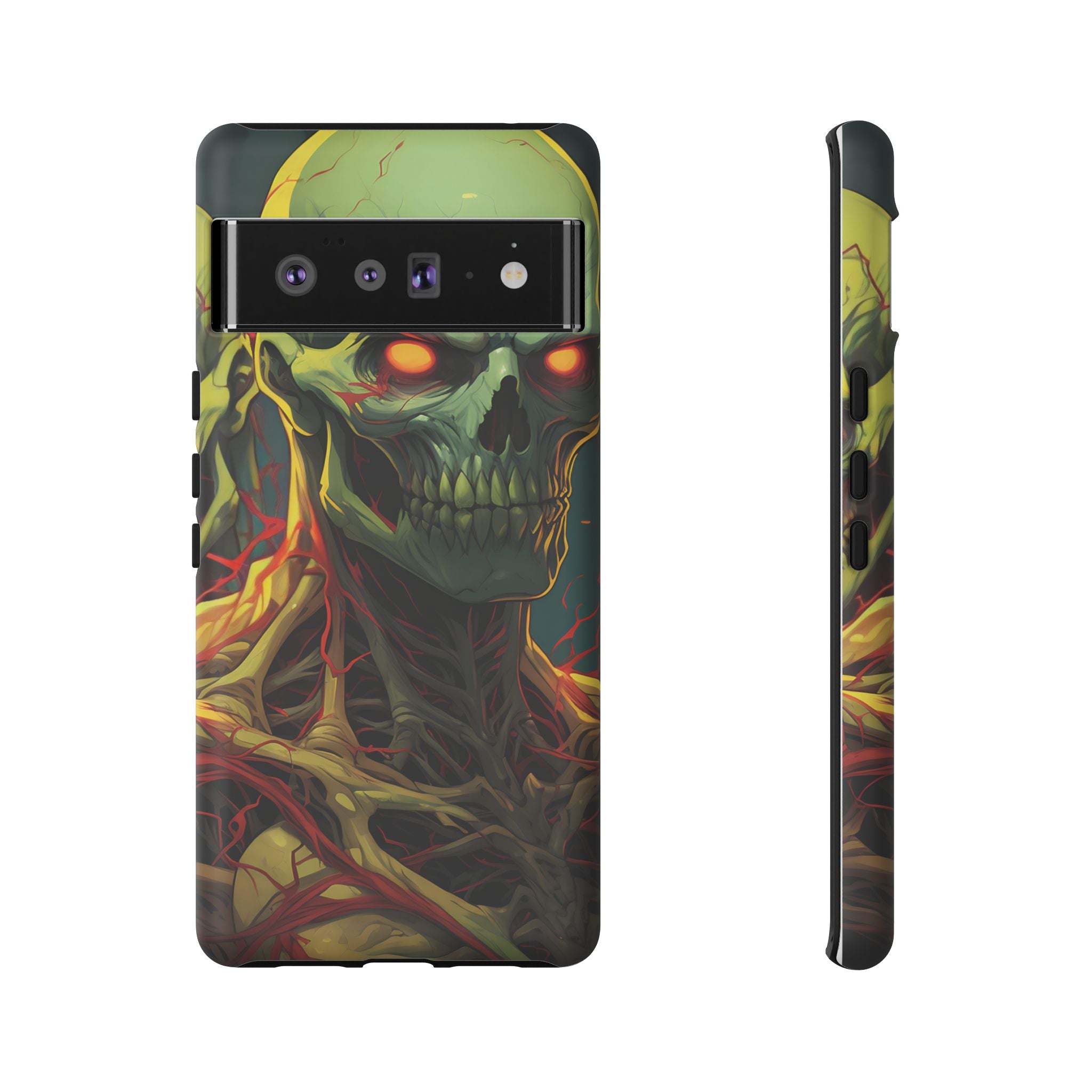 Glowing Skull Google Pixel Case (All Models)