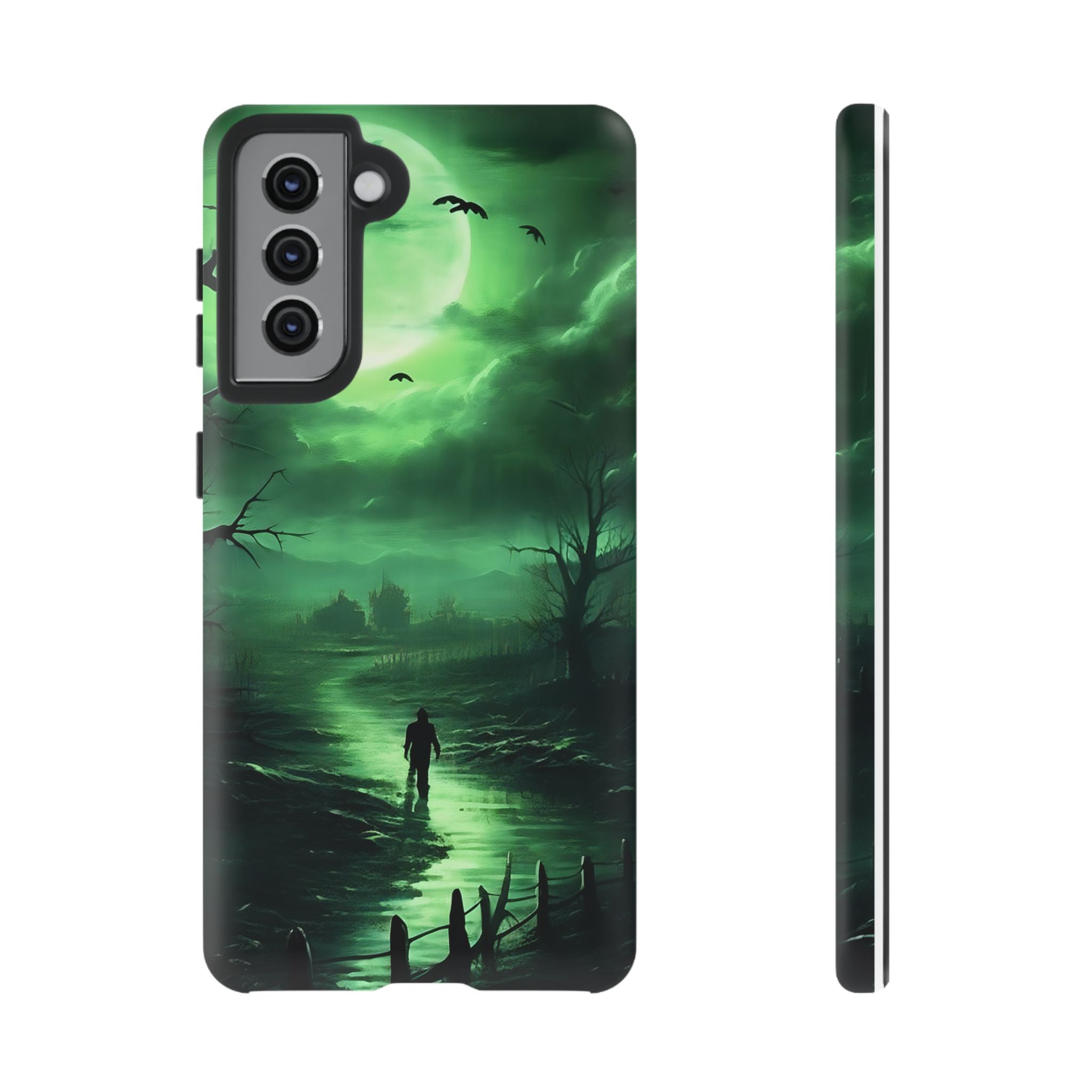 Eerie Swamp Moon Samsung Case