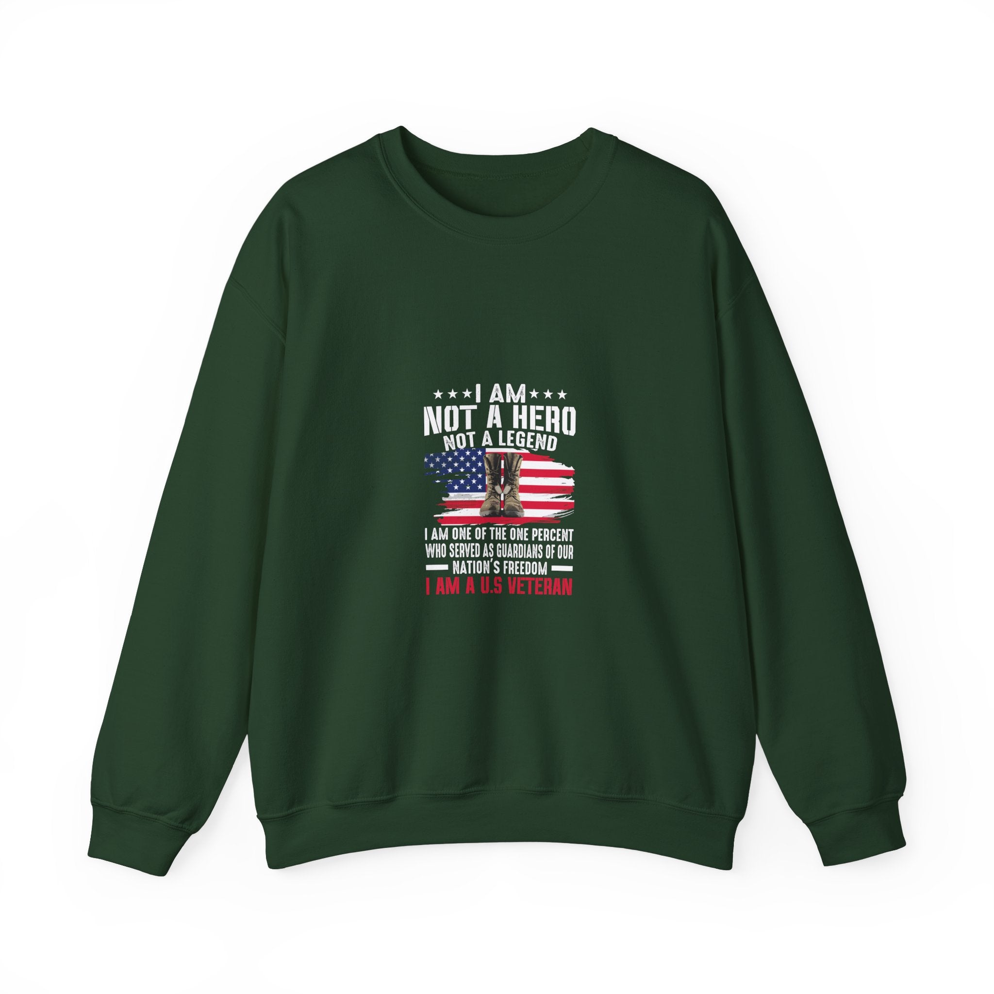 US Veteran Sweatshirt: Humble Pride