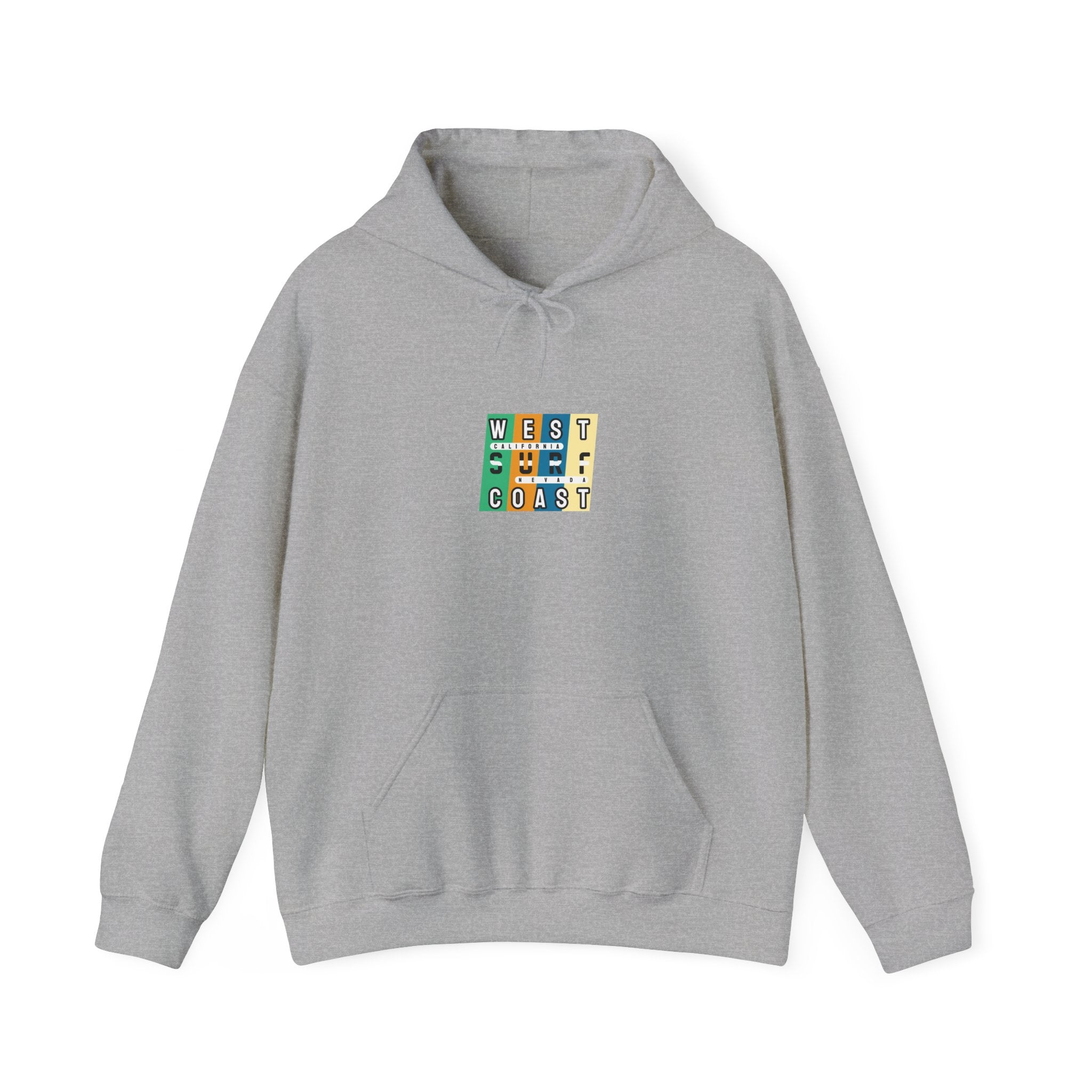 West Coast Surf Hoodie - CA & NV