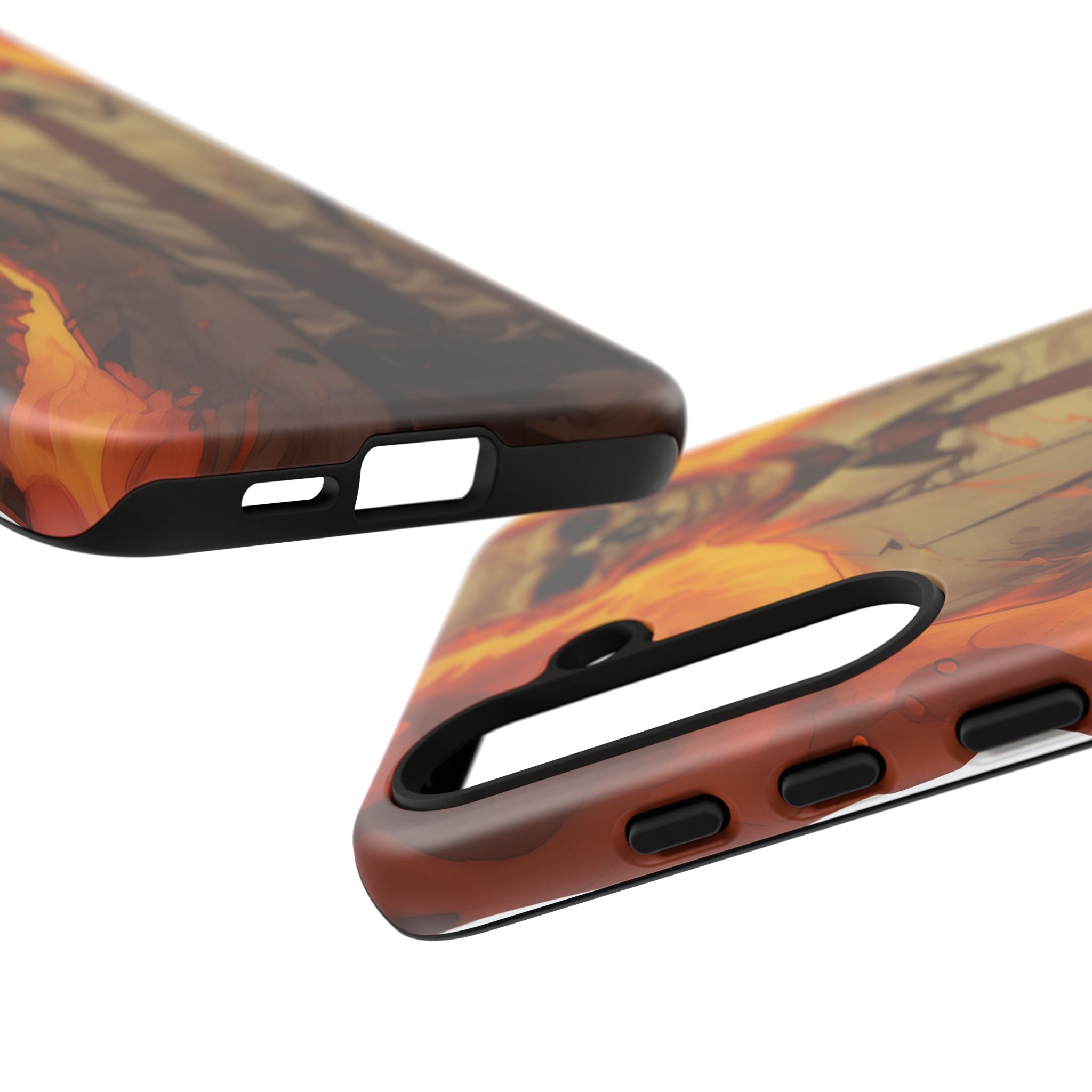 Fiery Skull Samsung Case