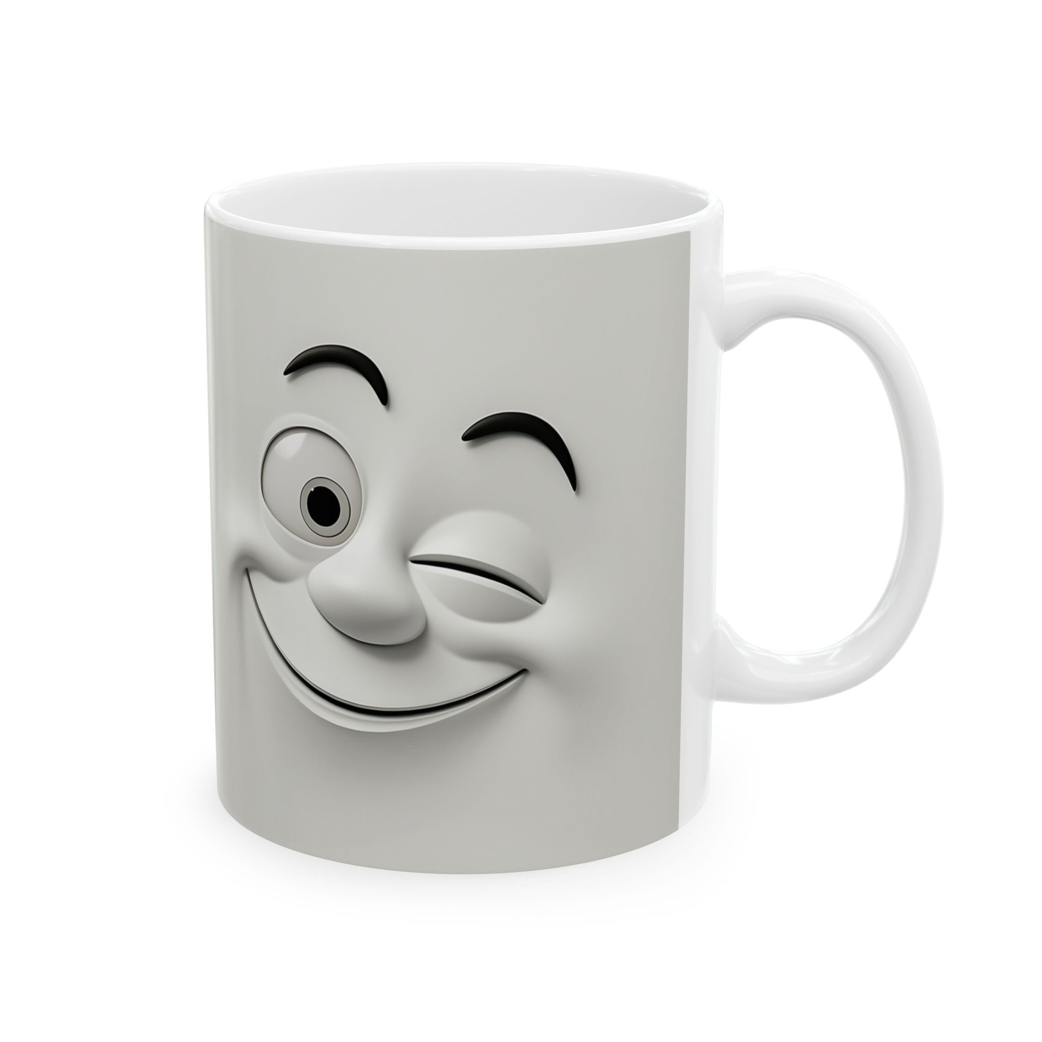 Winking Faces Minimalist Mug