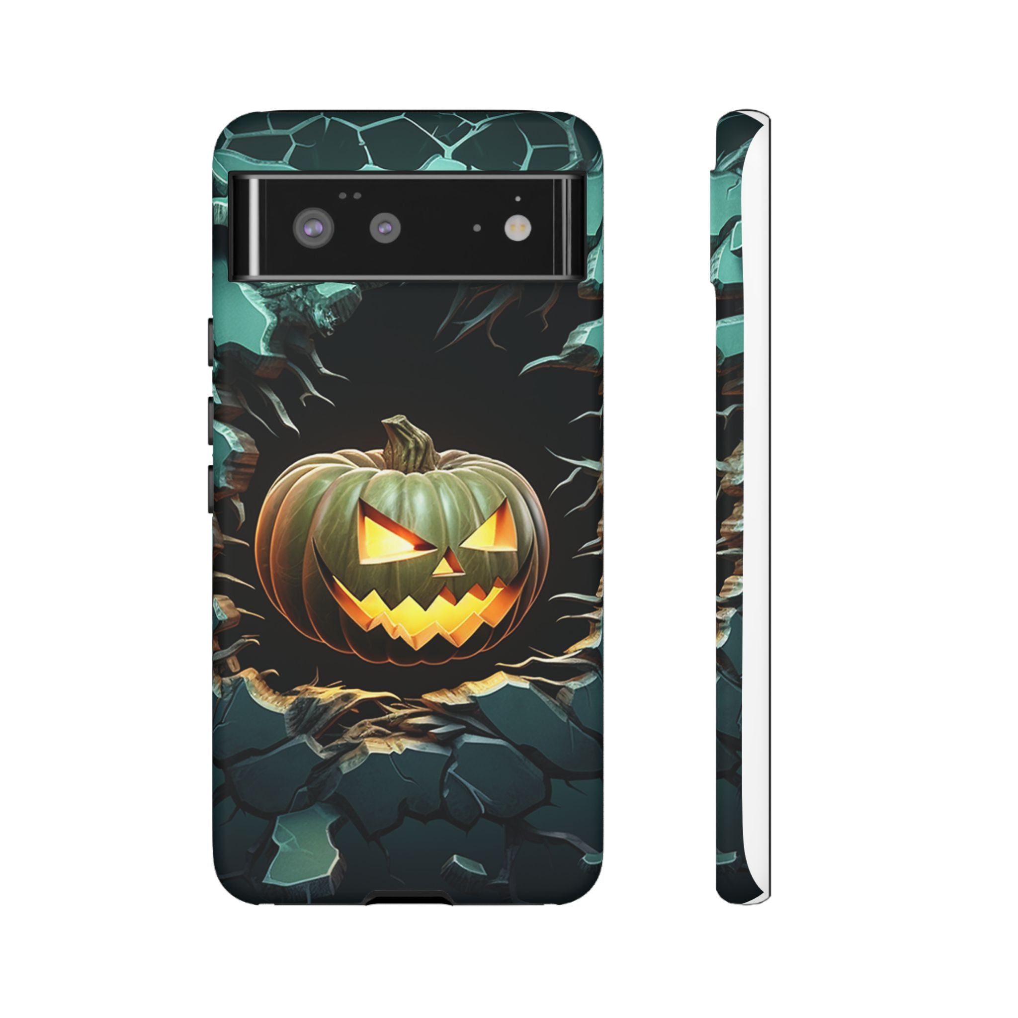 Spooky Jack-o'-Lantern Google Pixel Case (All Models)