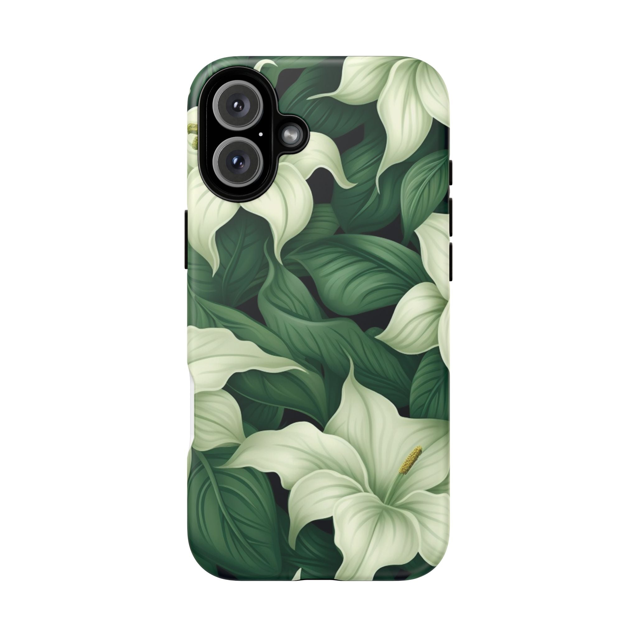 Luxurious Lily iPhone Case - Hexagon Stone