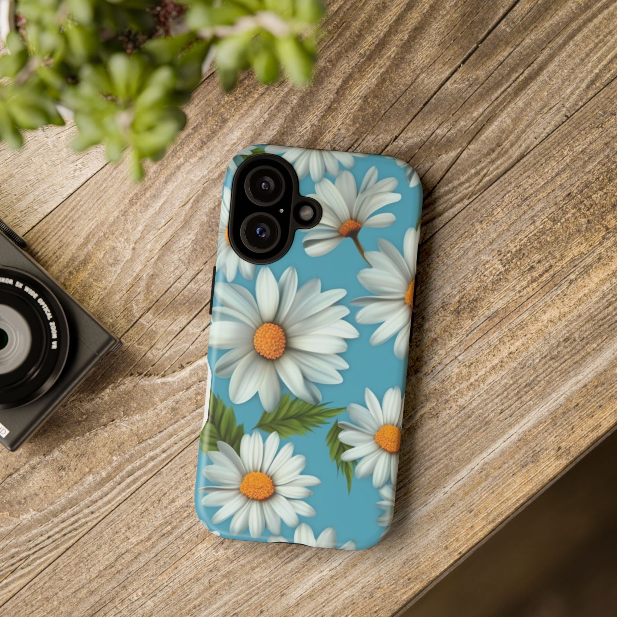 Vibrant Daisy Hexagon iPhone Case