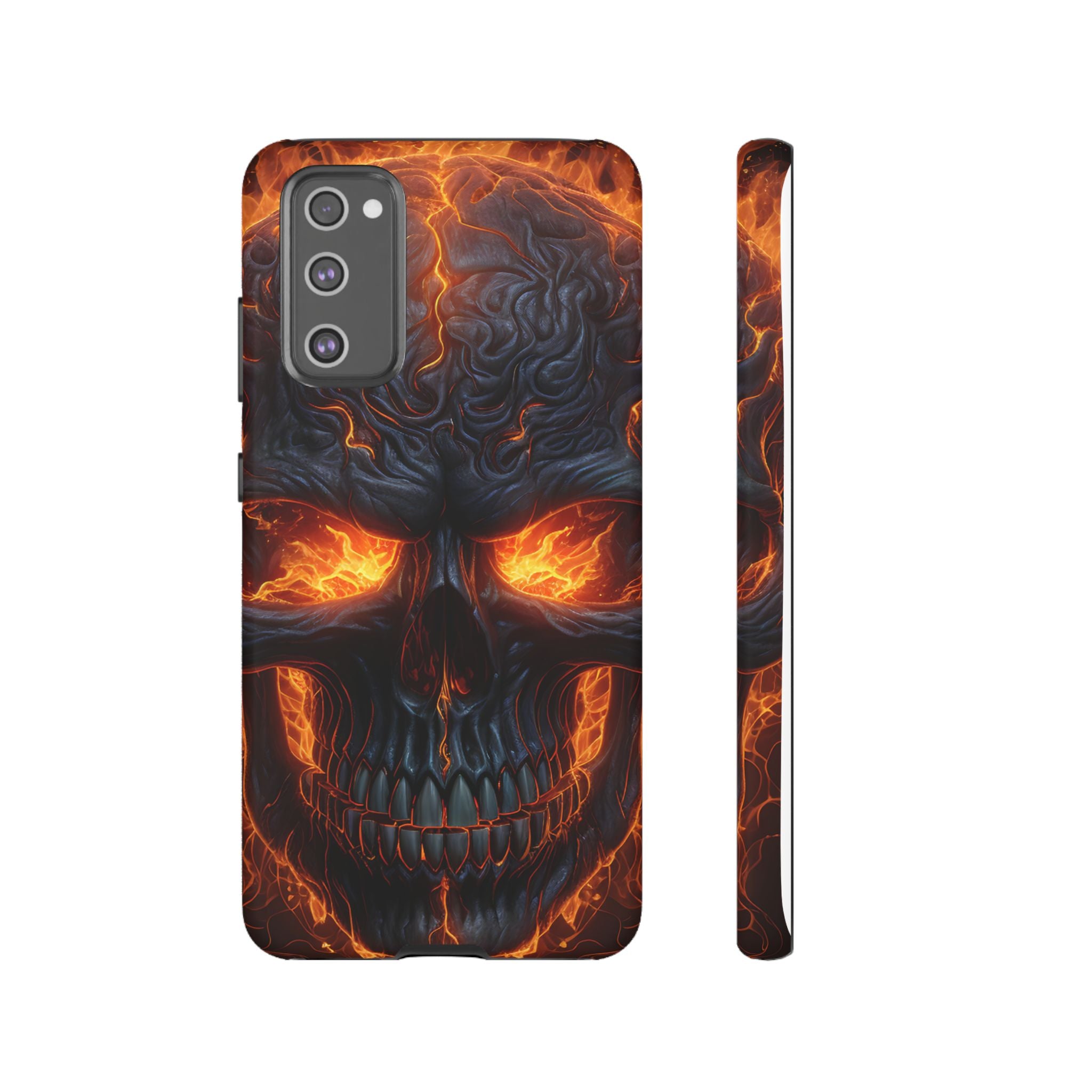 Fiery Skull Samsung Case