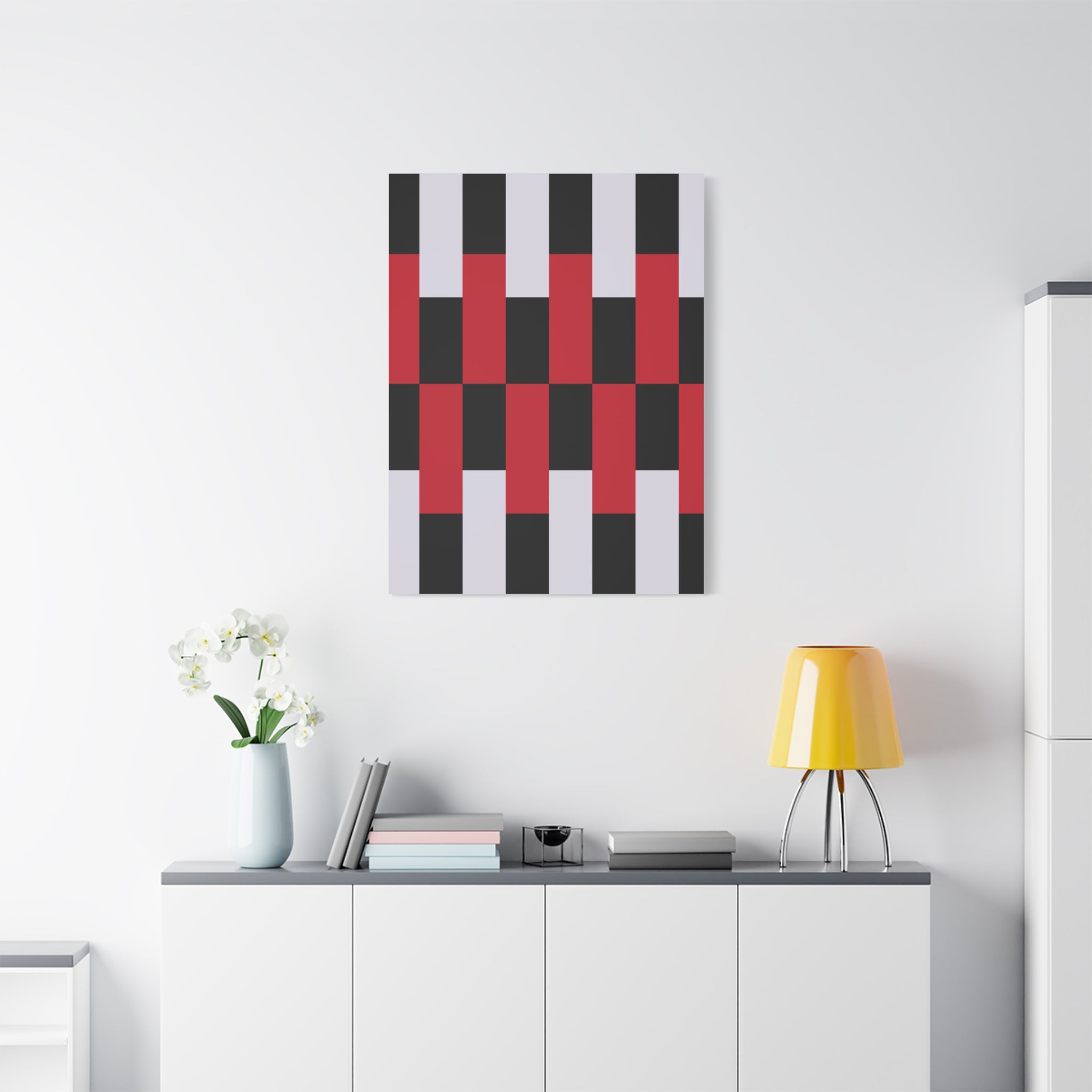 Abstract Geometric Canvas Art Print