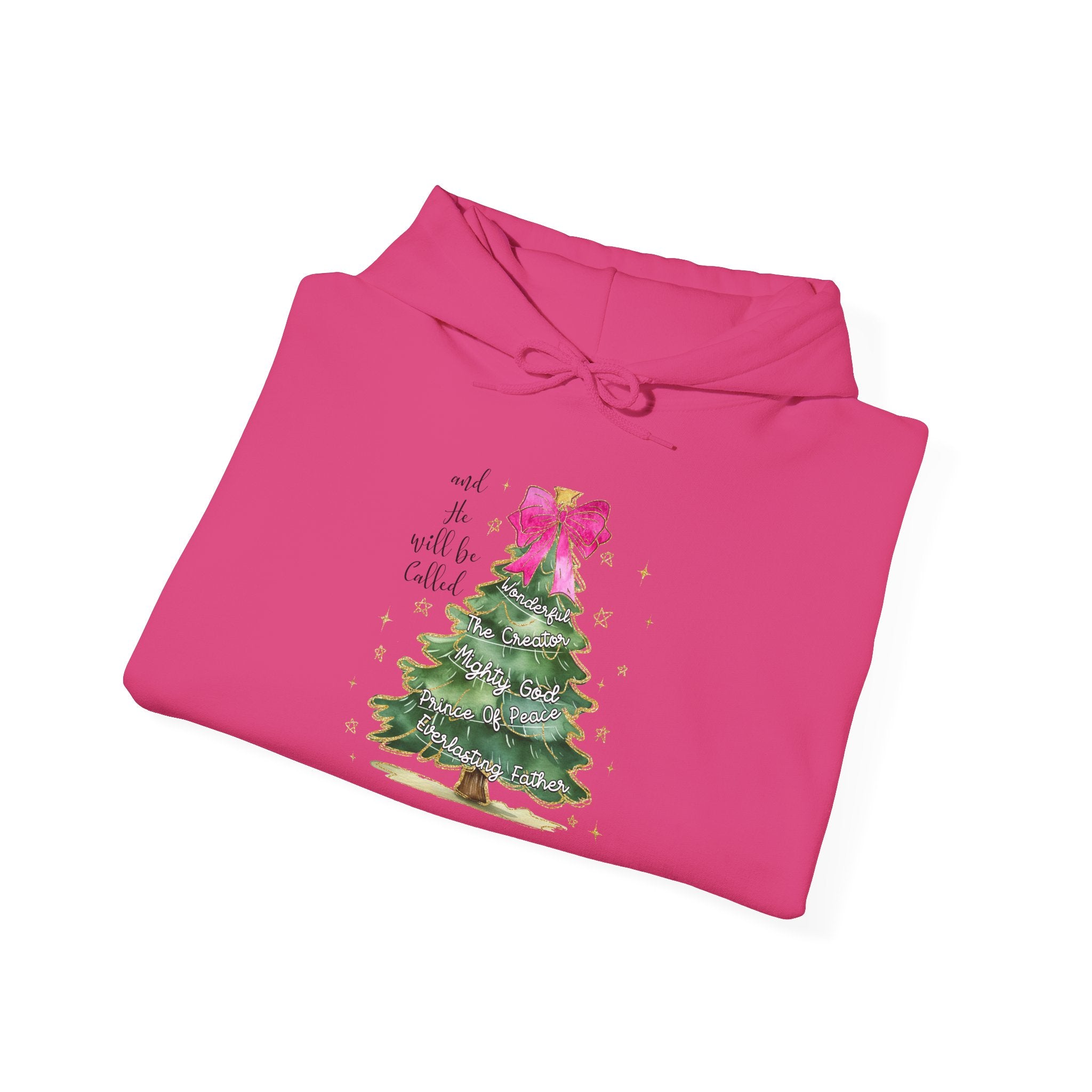 Watercolor Christmas Tree Hoodie