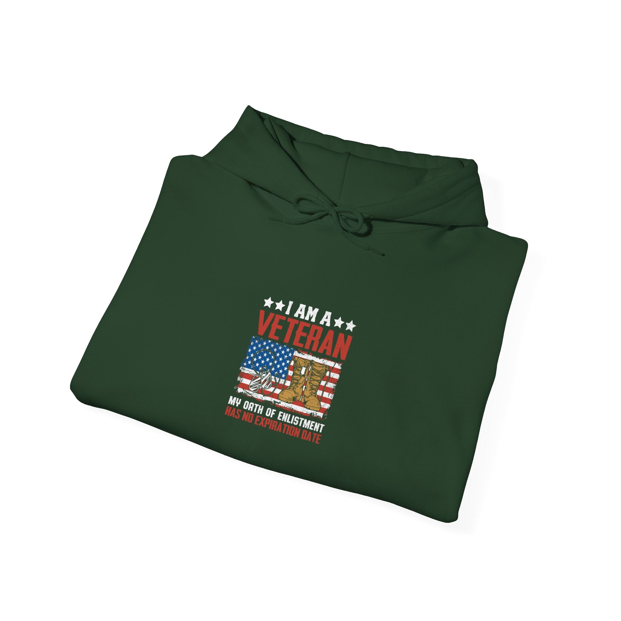 Veteran Hoodie: Oath Never Expires