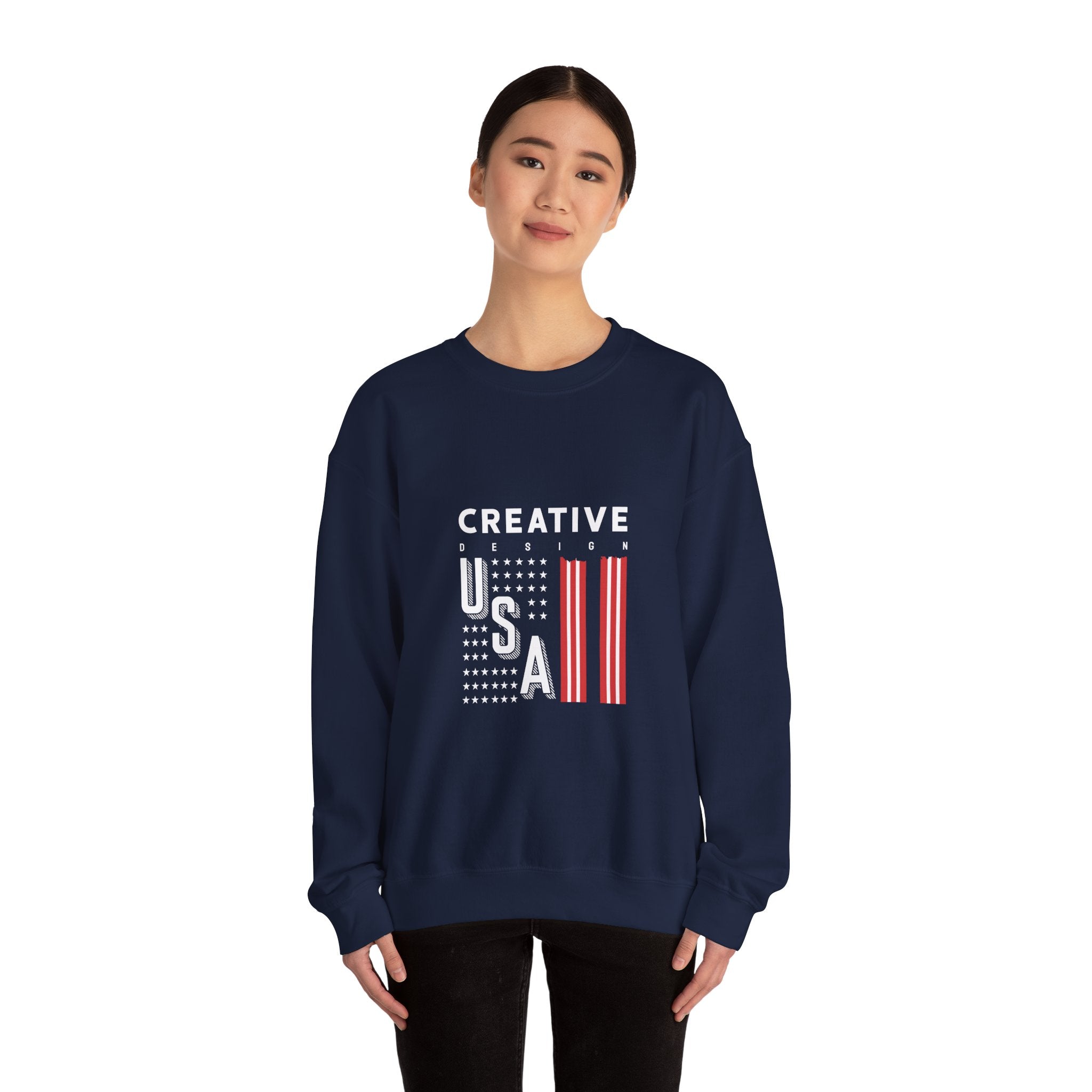 USA Creative Design Vintage Sweatshirt