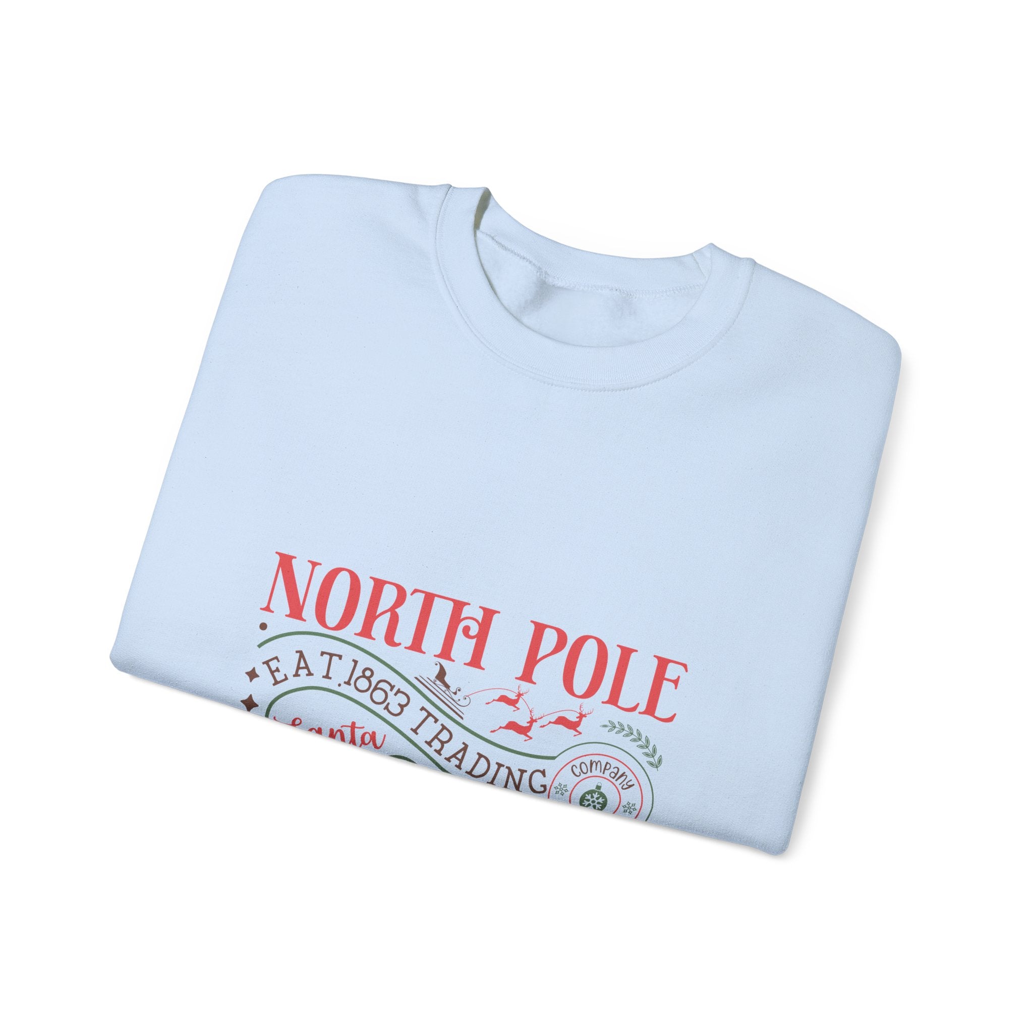 North Pole Est. 1863 Christmas Sweatshirt