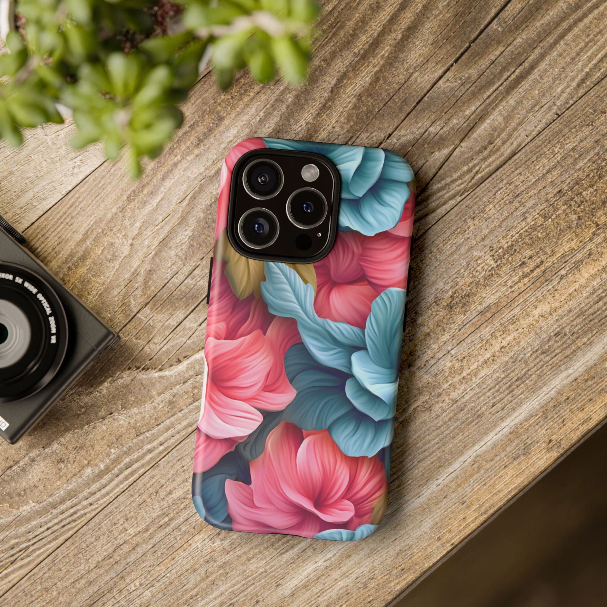 Floral Bloom Hexagon iPhone Case