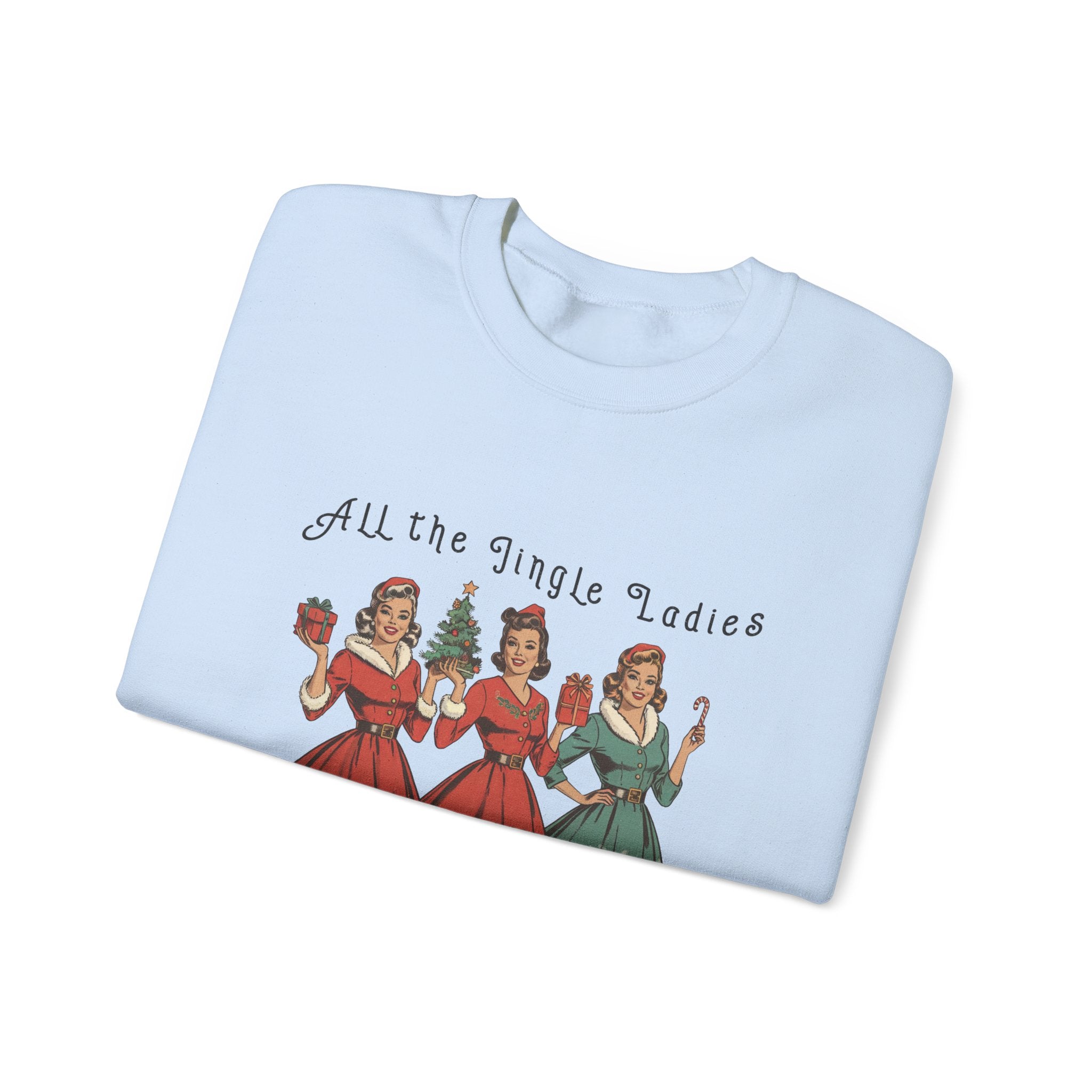 Jingle Ladies Christmas Sweatshirt