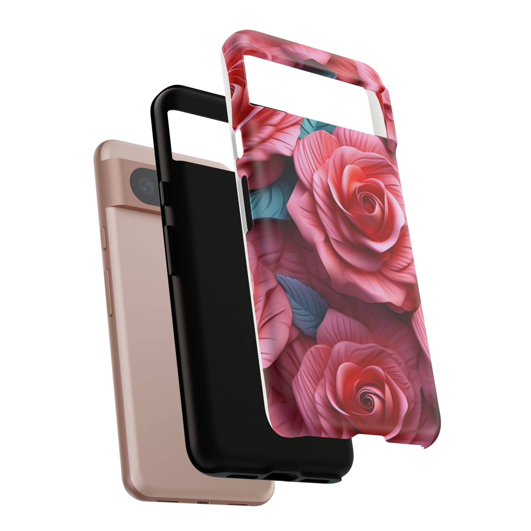 Dreamy Rose Google Google Pixel Case (All Models) - Elegant Phone Cover