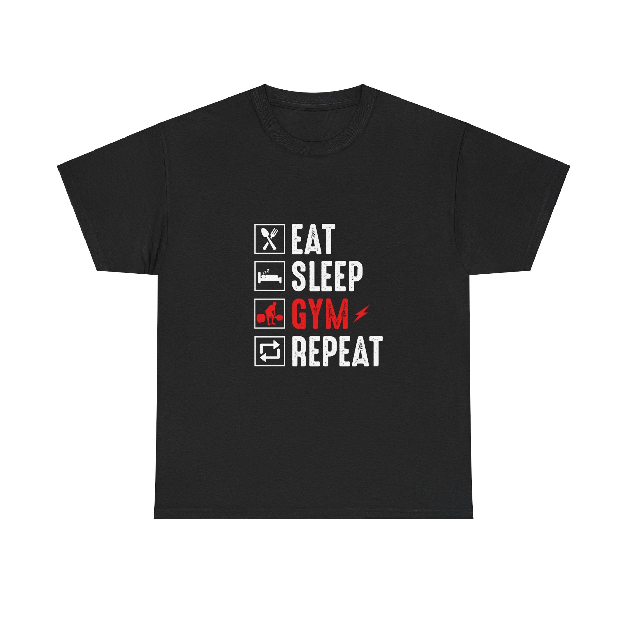 Eat Sleep Gym Repeat T-Shirt