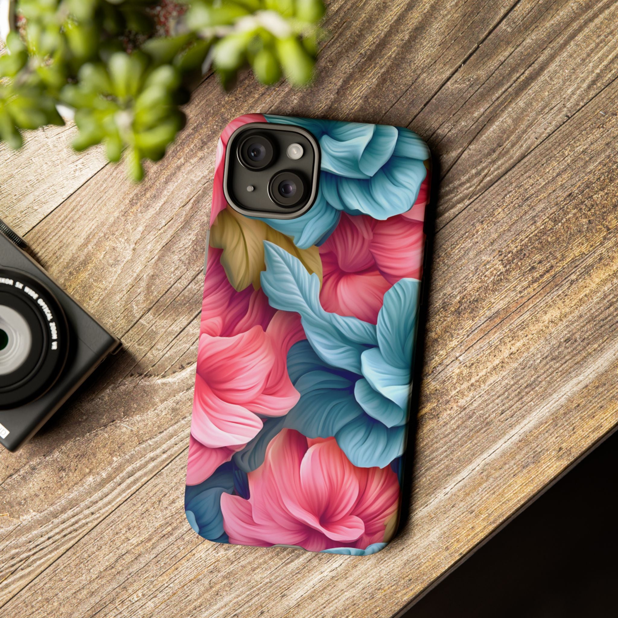 Floral Bloom Hexagon iPhone Case