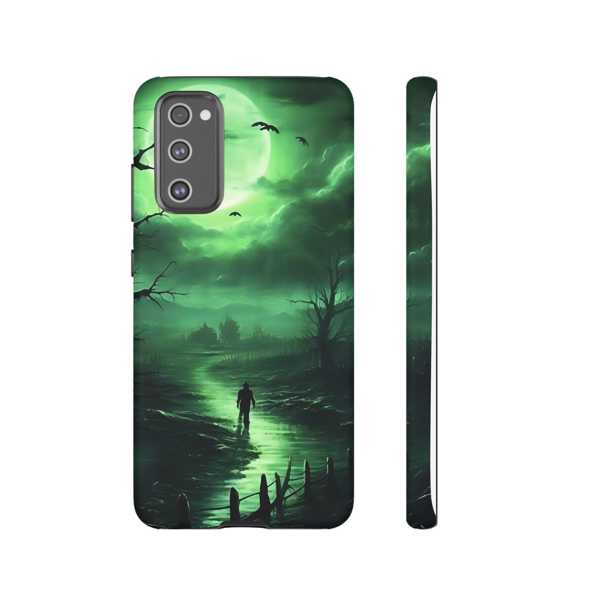 Eerie Swamp Moon Samsung Case