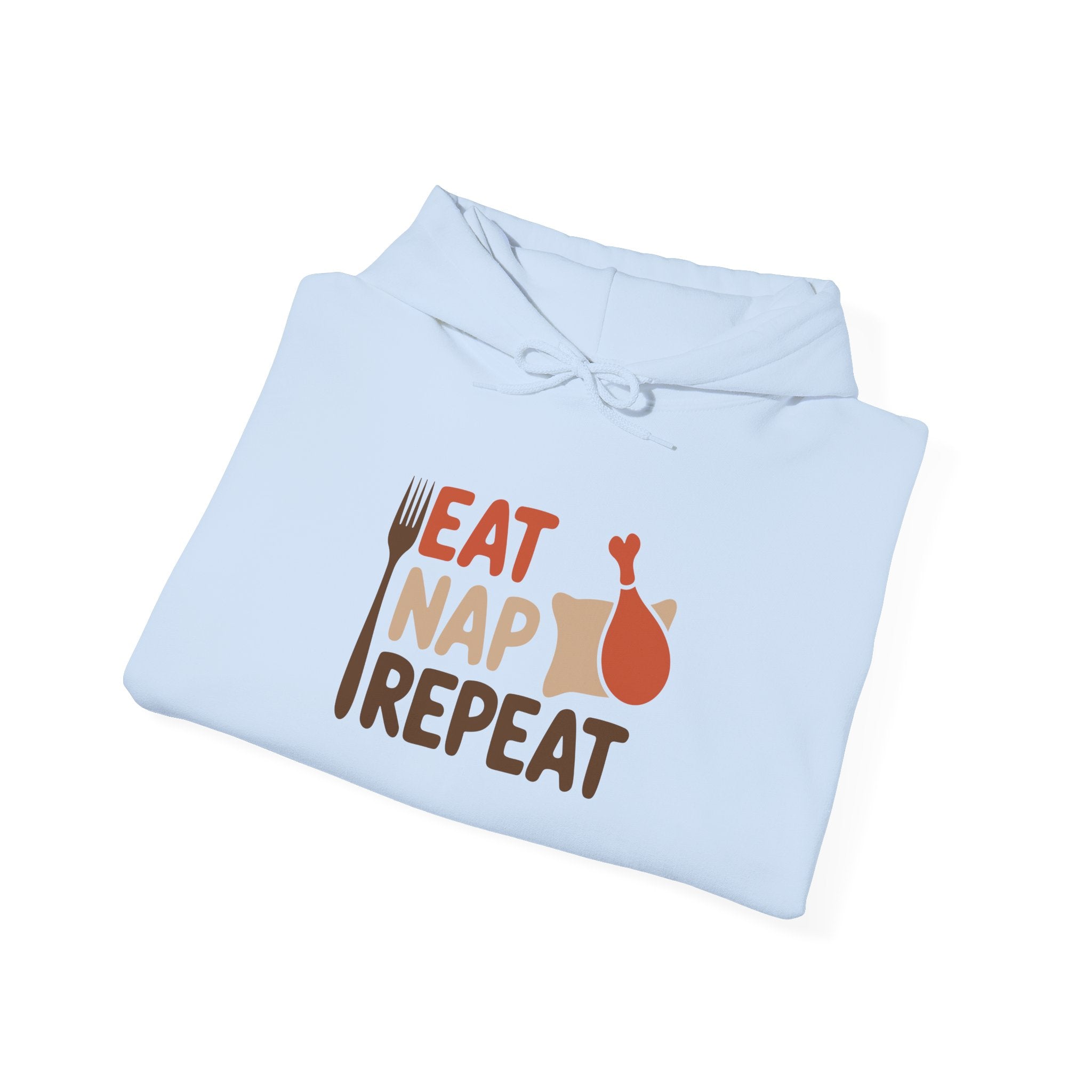 Eat Nap Repeat Thanksgiving Hoodie