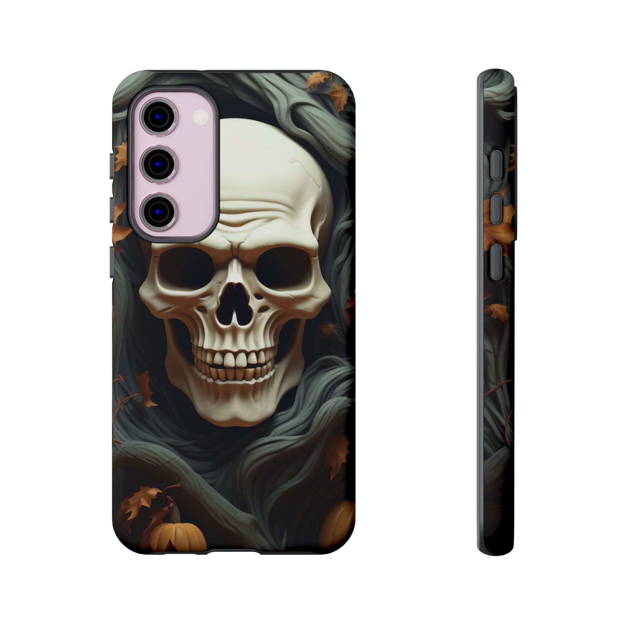 Spooky Skull Samsung Case: Halloween Edition