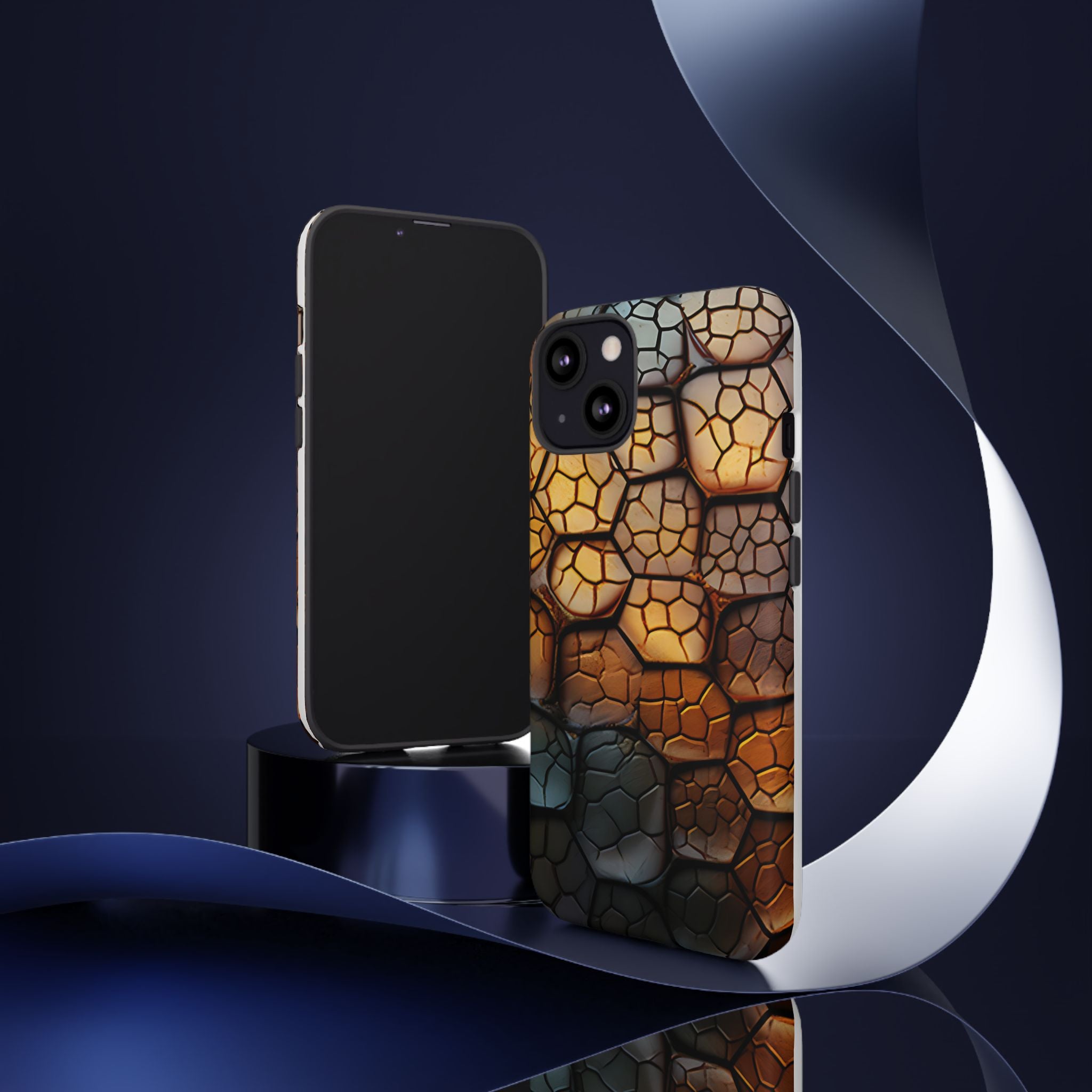 Honeycomb iPhone Case: Abstract Art