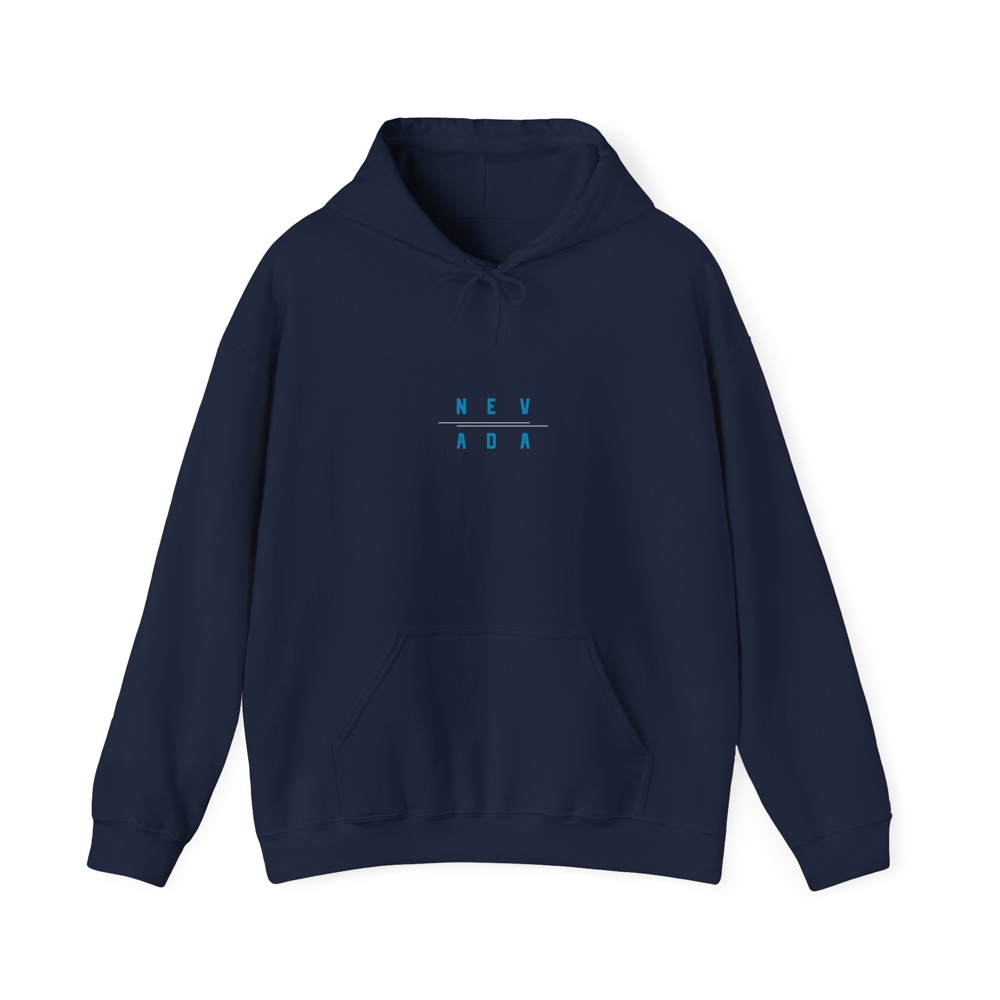 Nevada Hoodie: Blue-Green State Pride