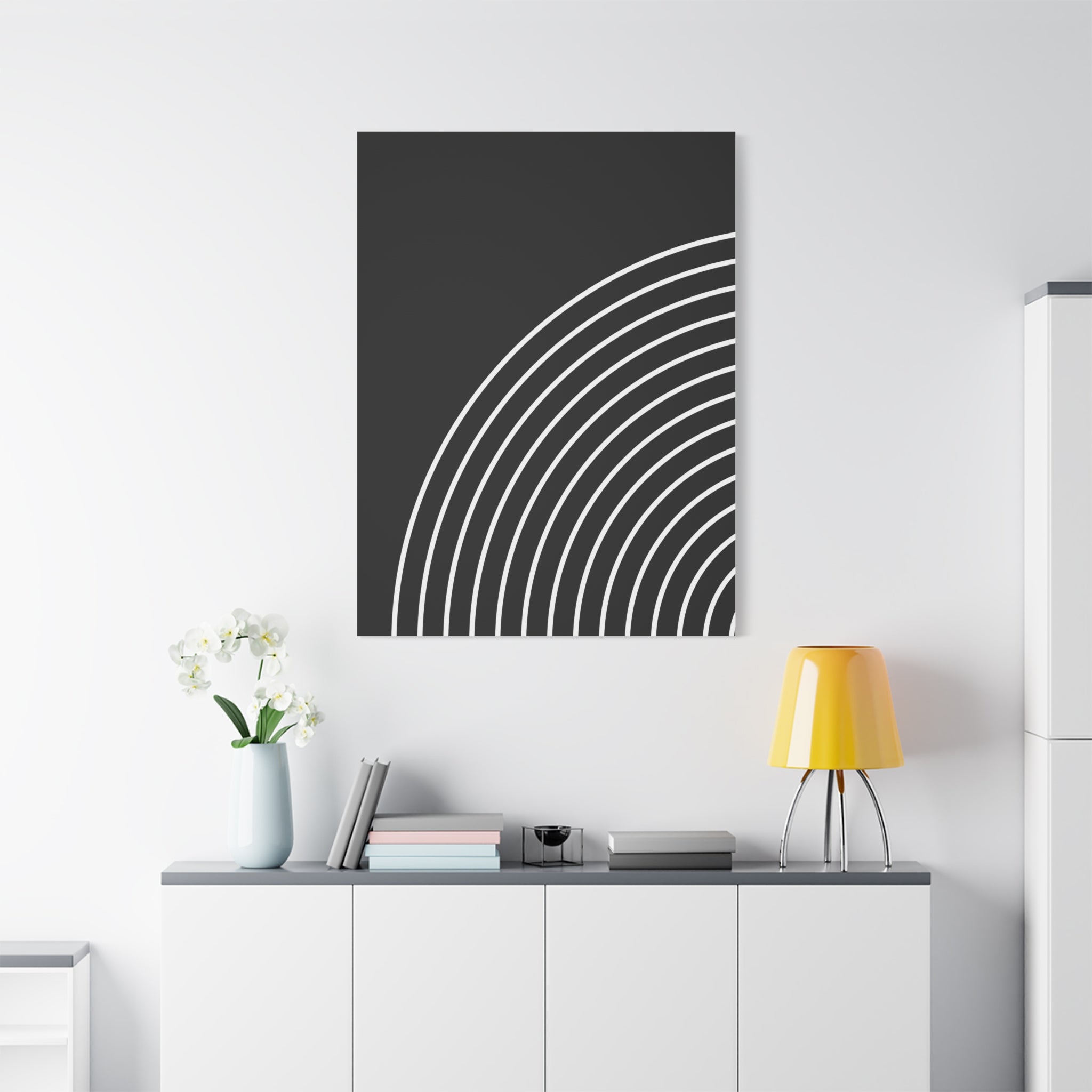 Minimalist Arc Canvas Art Print