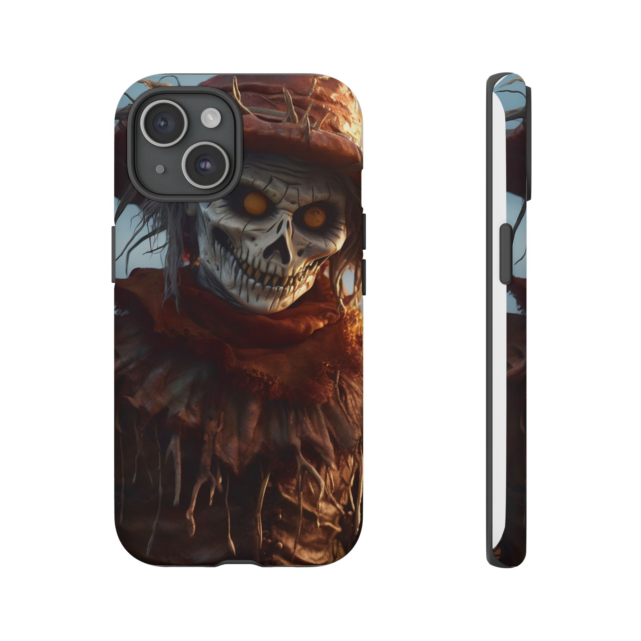 Creepy Scarecrow Hexagon iPhone Case