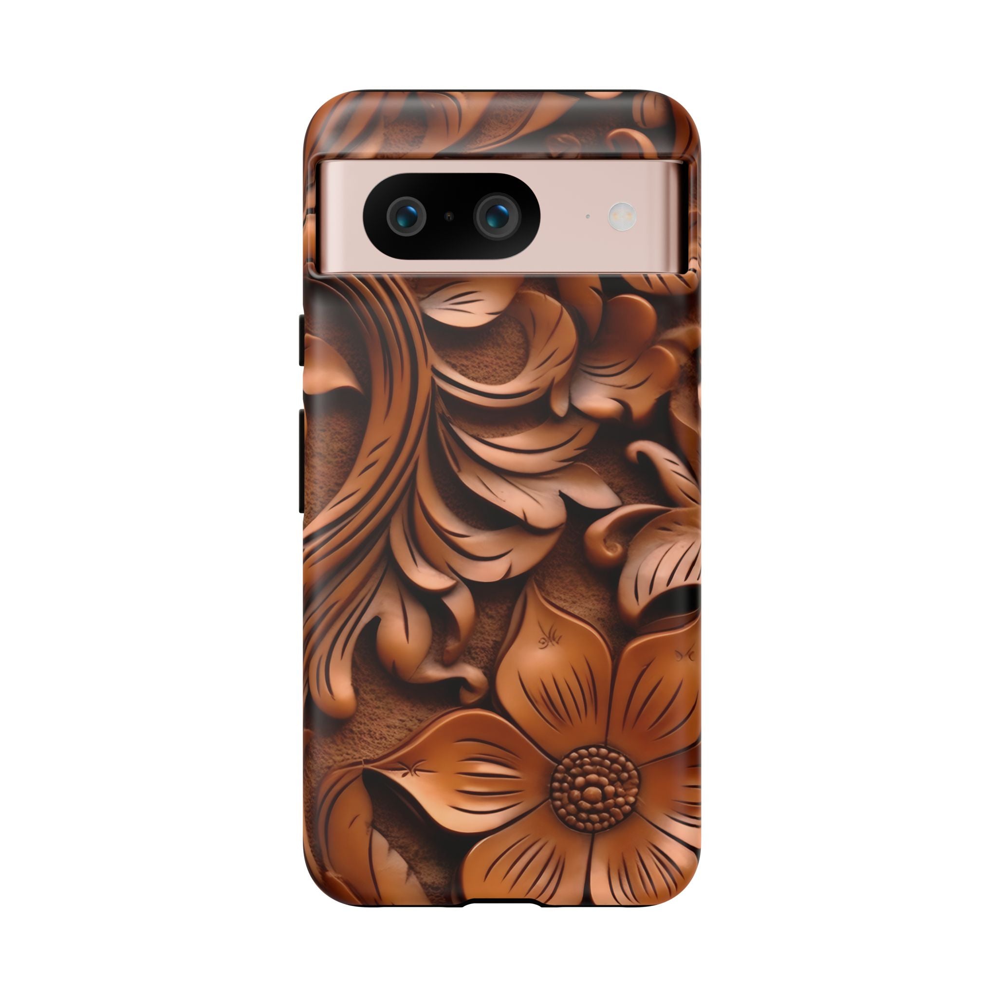 Intricate Wood Carving Design Google Pixel Case (All Models)