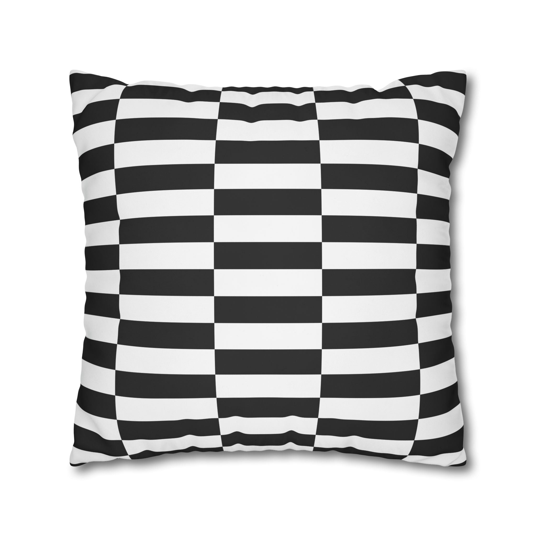 Monochrome Stripe Pillowcase - Modern Design