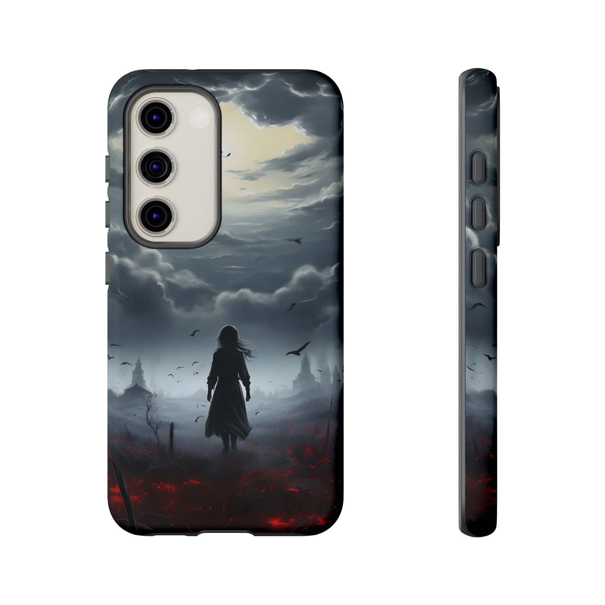 Brooding Sky Silhouette Samsung Case