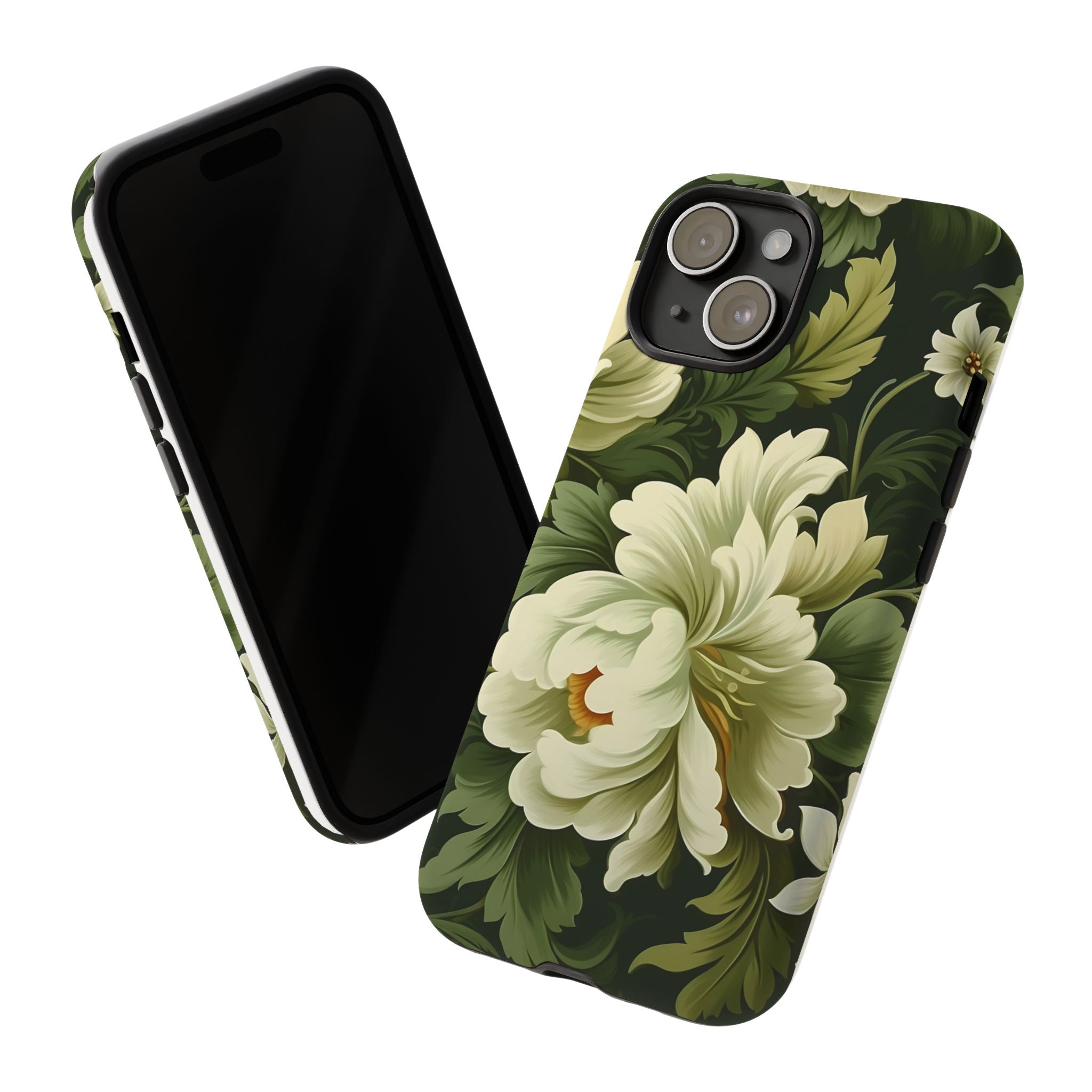 Opulent Floral Hexagon iPhone Case