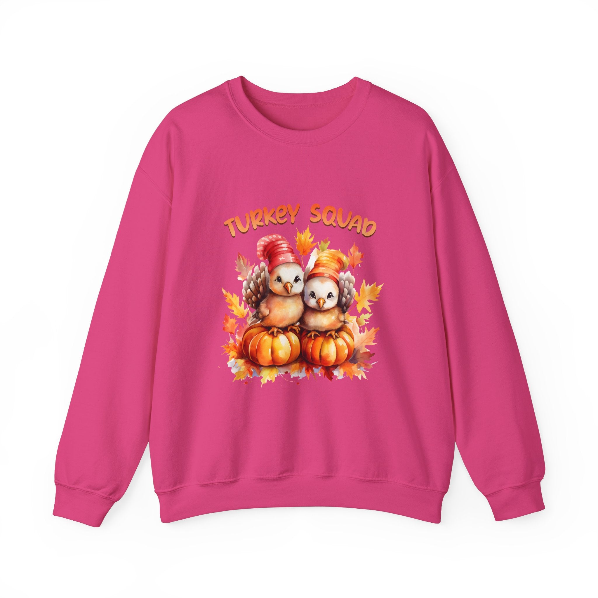 Turkey Squad Chick Thanksgiving Sweatshirt