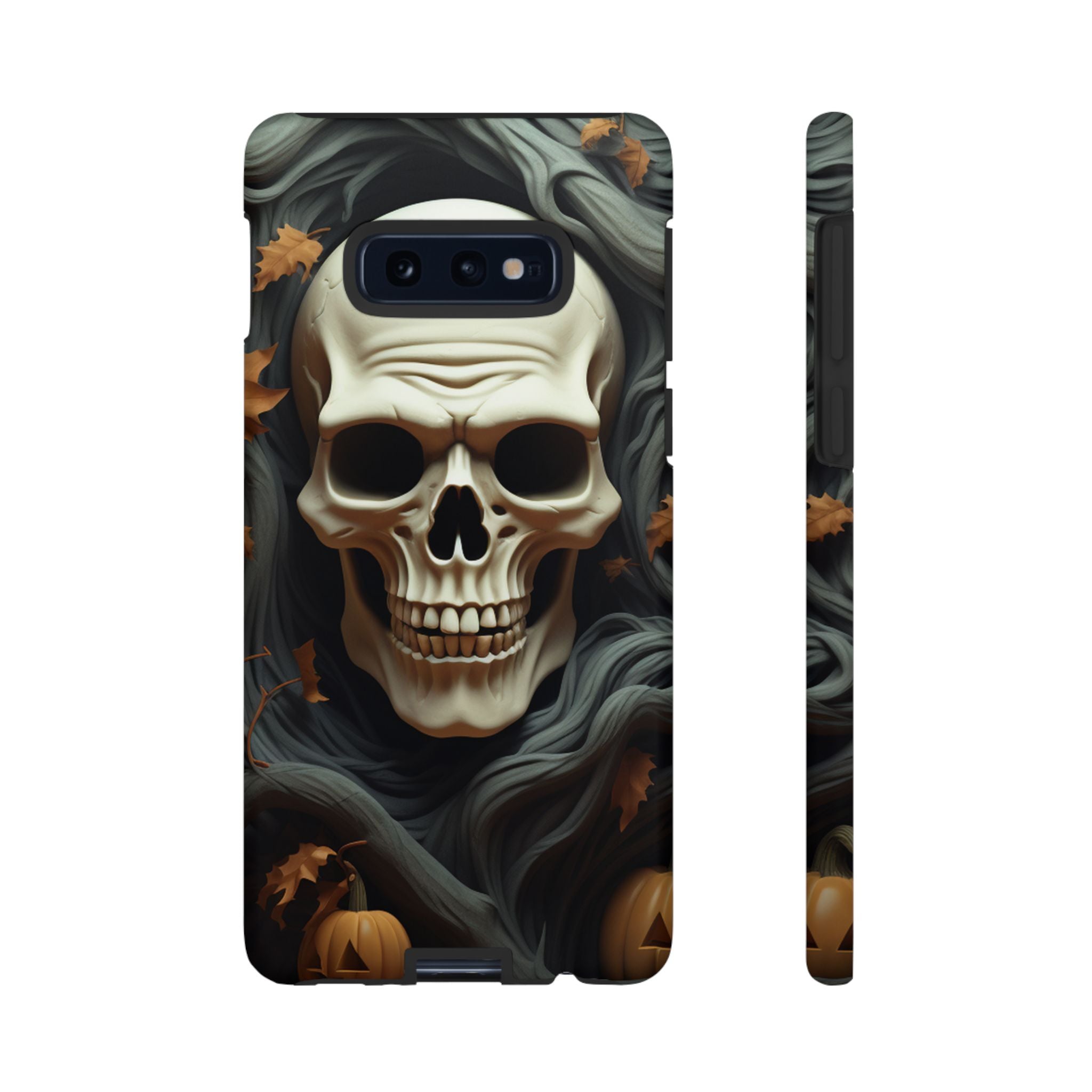 Spooky Skull Samsung Case: Halloween Edition