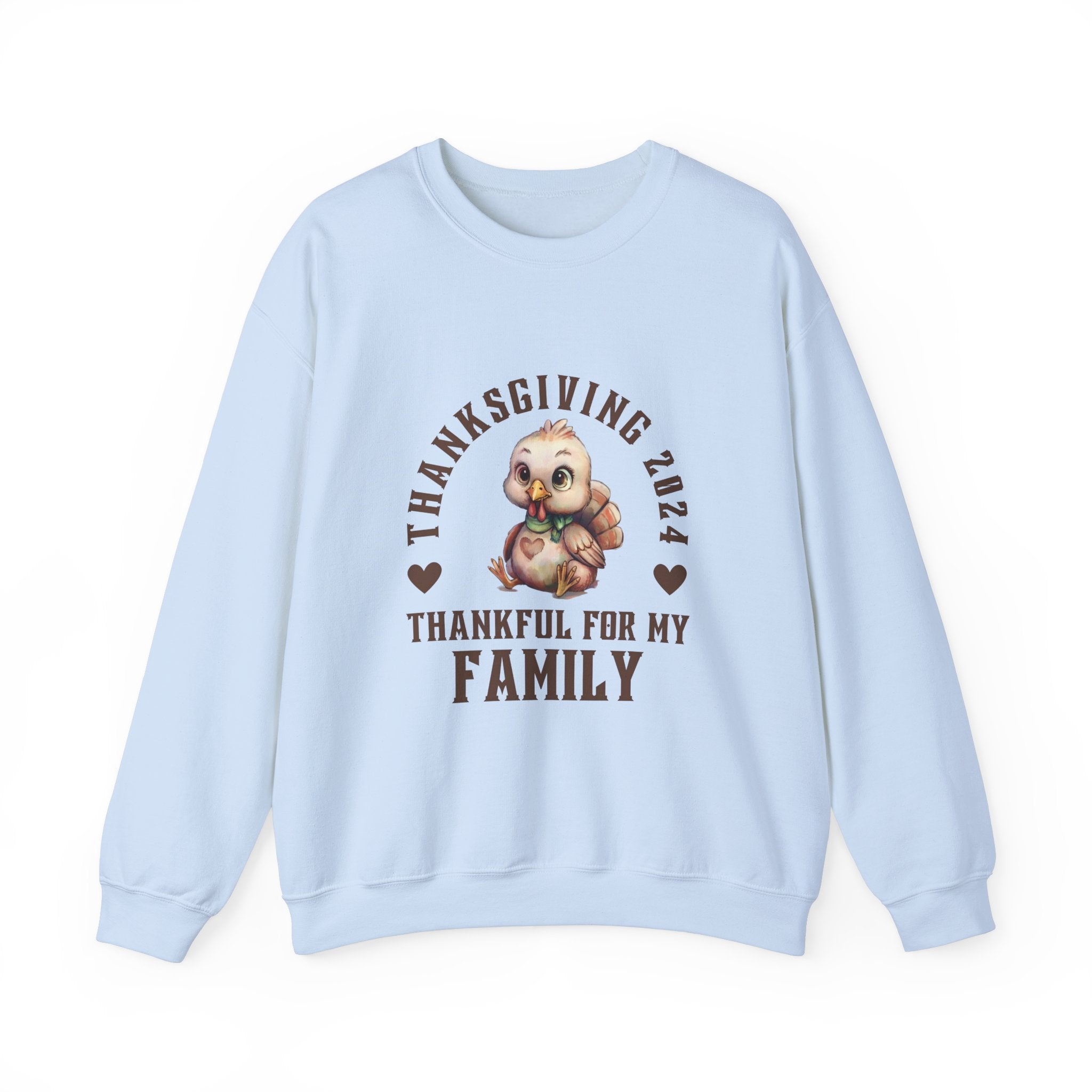 Cute Turkey Thanksgiving Sweatshirt 2024