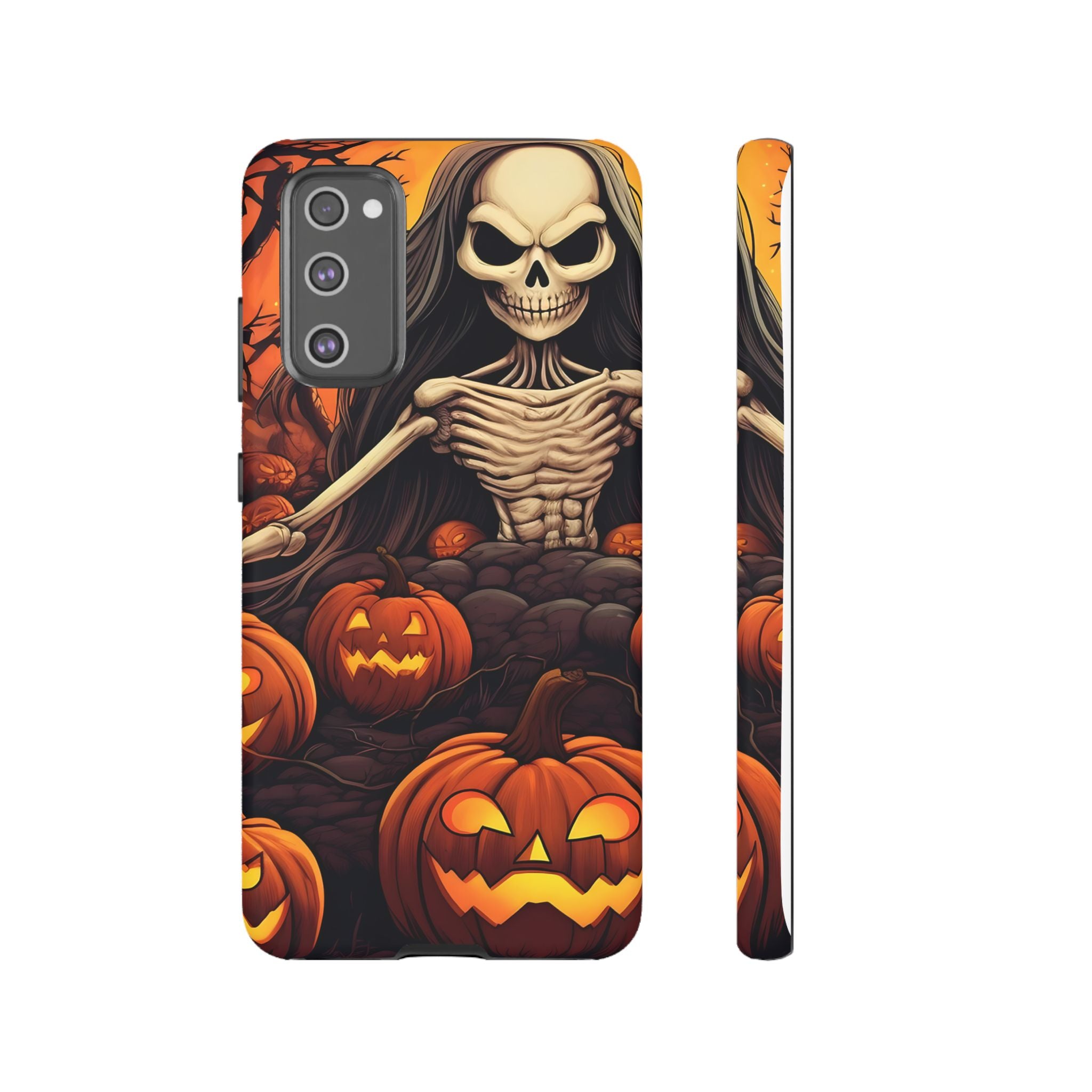 Spooky Skeleton Halloween Samsung Case