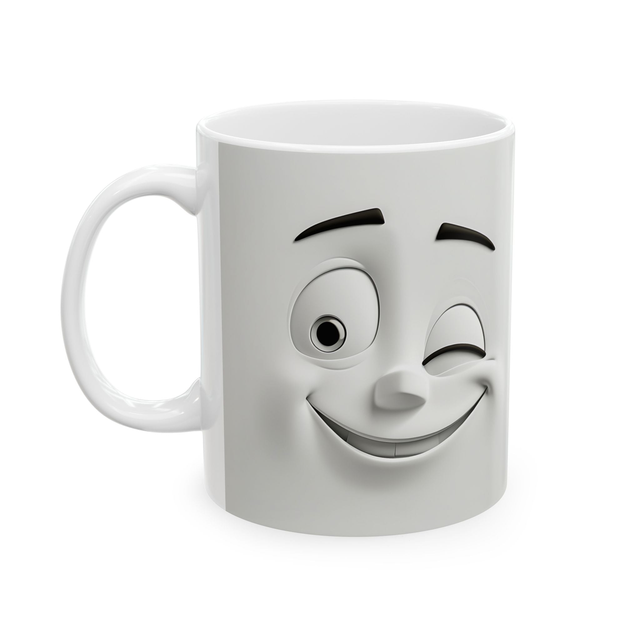 Winking Faces Mug - Cute & Playful