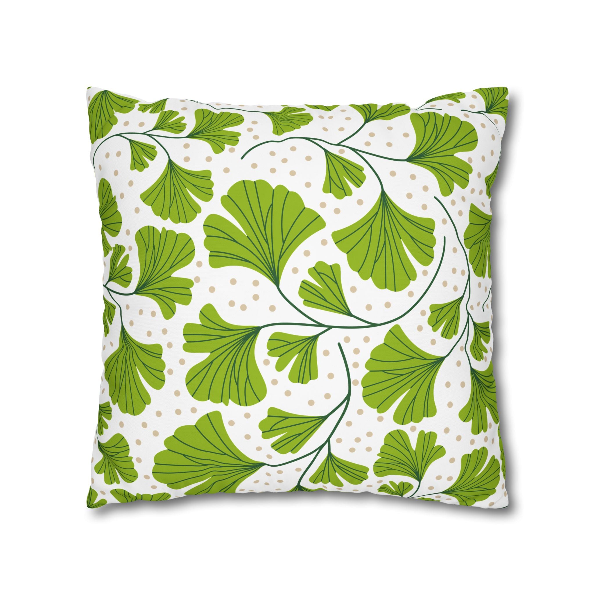 Ginkgo Biloba Pillowcase - Modern Botanical