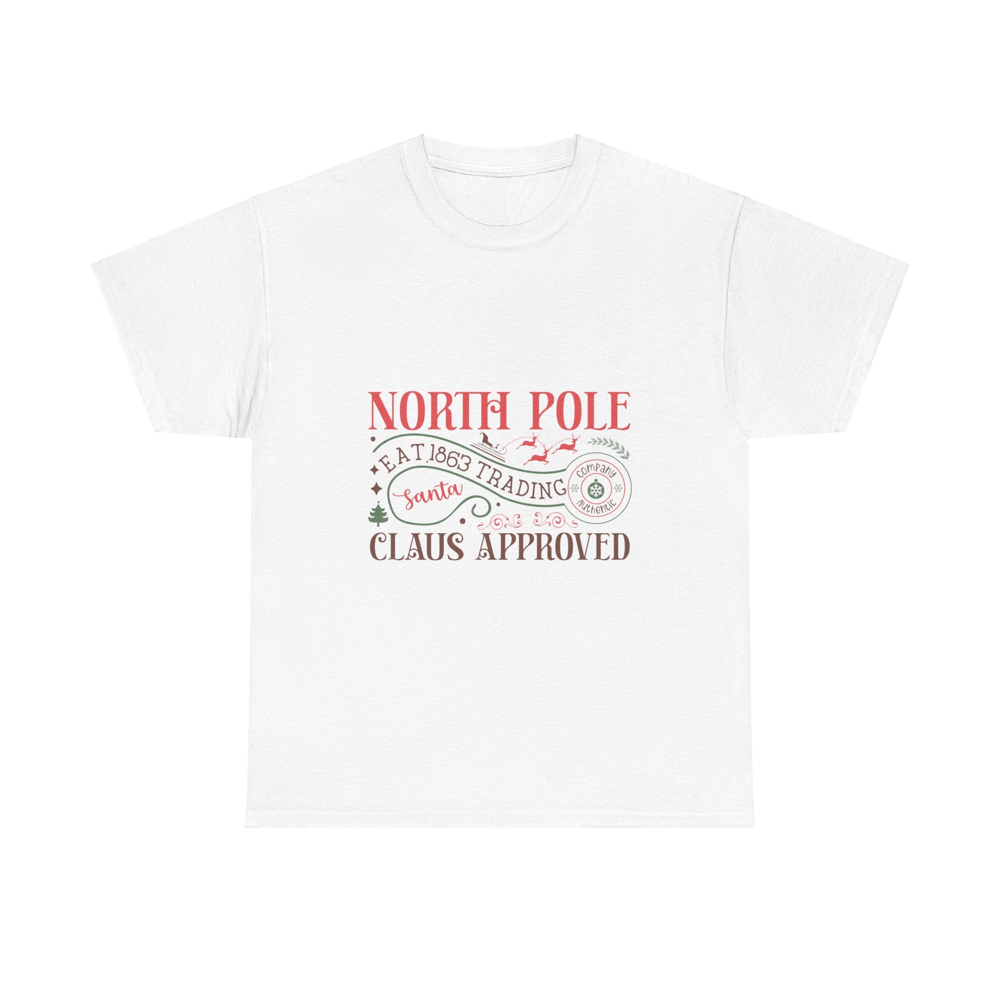 North Pole Eat.1863 Santa Claus T-Shirt