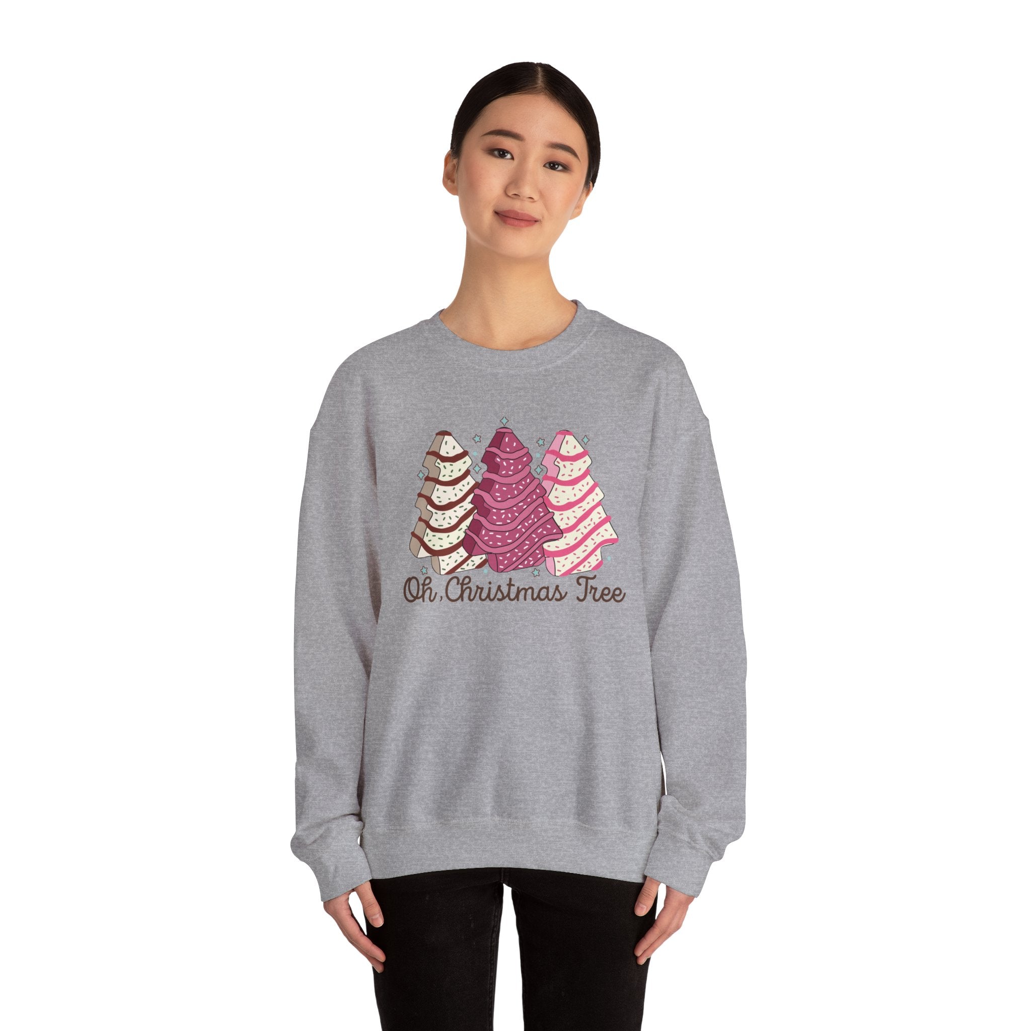 Frosted Christmas Tree Sweatshirt