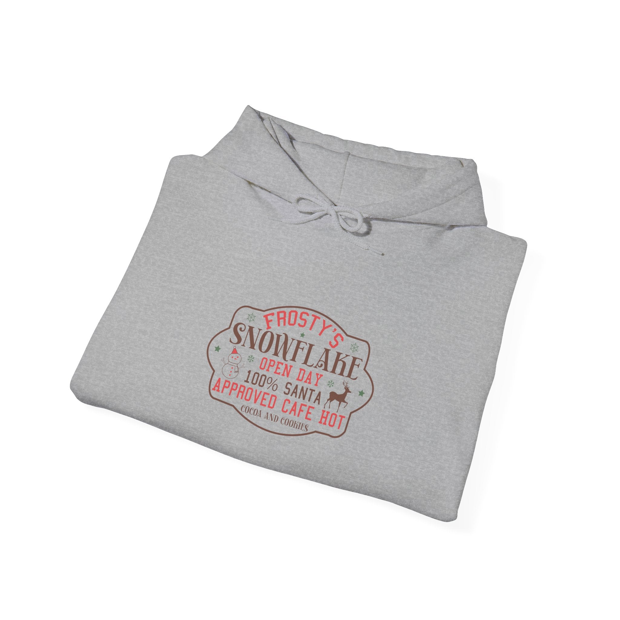 Frosty's Snowflake Cafe Christmas Hoodie