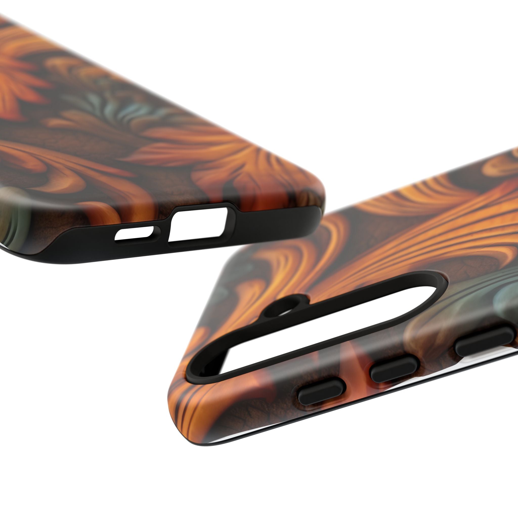 Baroque Copper Samsung Case - Luxury Design