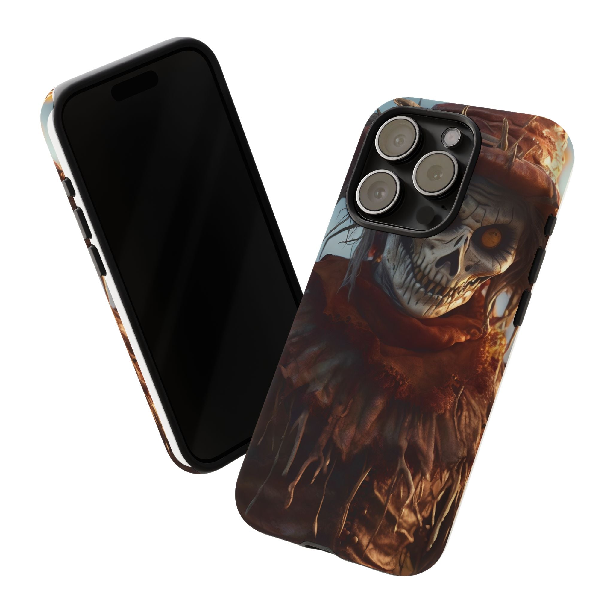 Creepy Scarecrow Hexagon iPhone Case