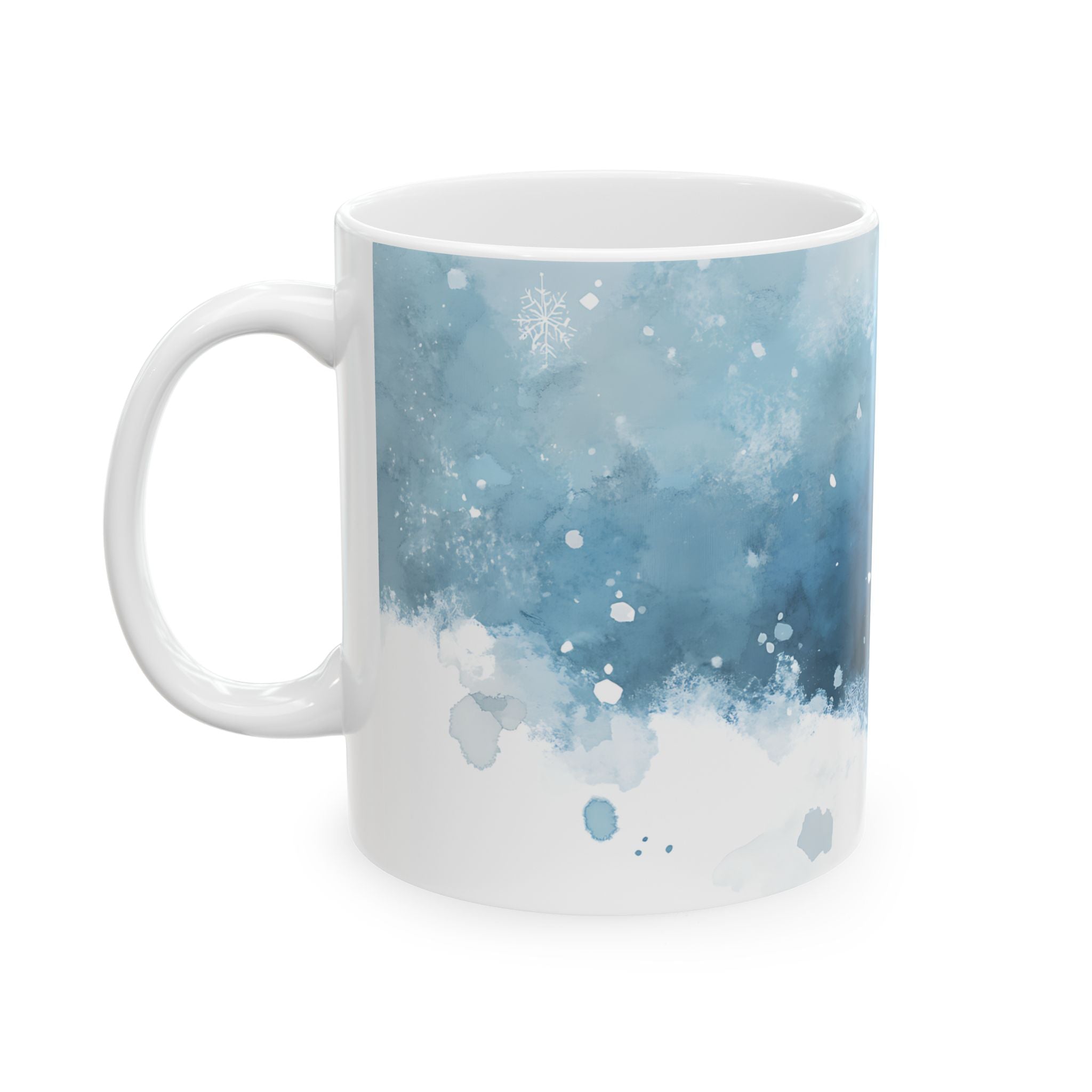 Arctic Wolf Santa Mug - Holiday Cheer