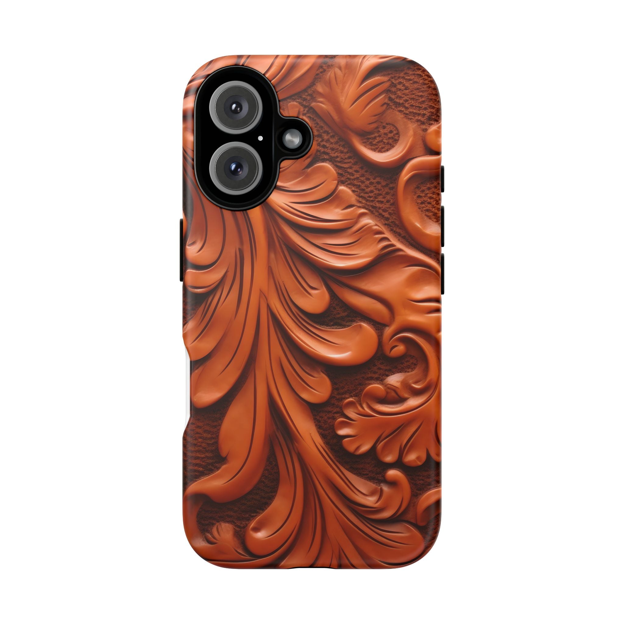 Baroque Acanthus Hexagon iPhone Case