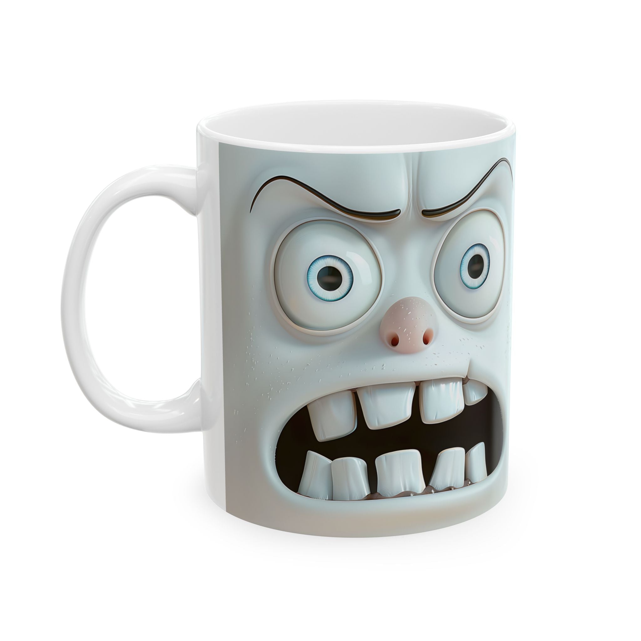 Screaming Faces Mugs - Funny Coffee Cup